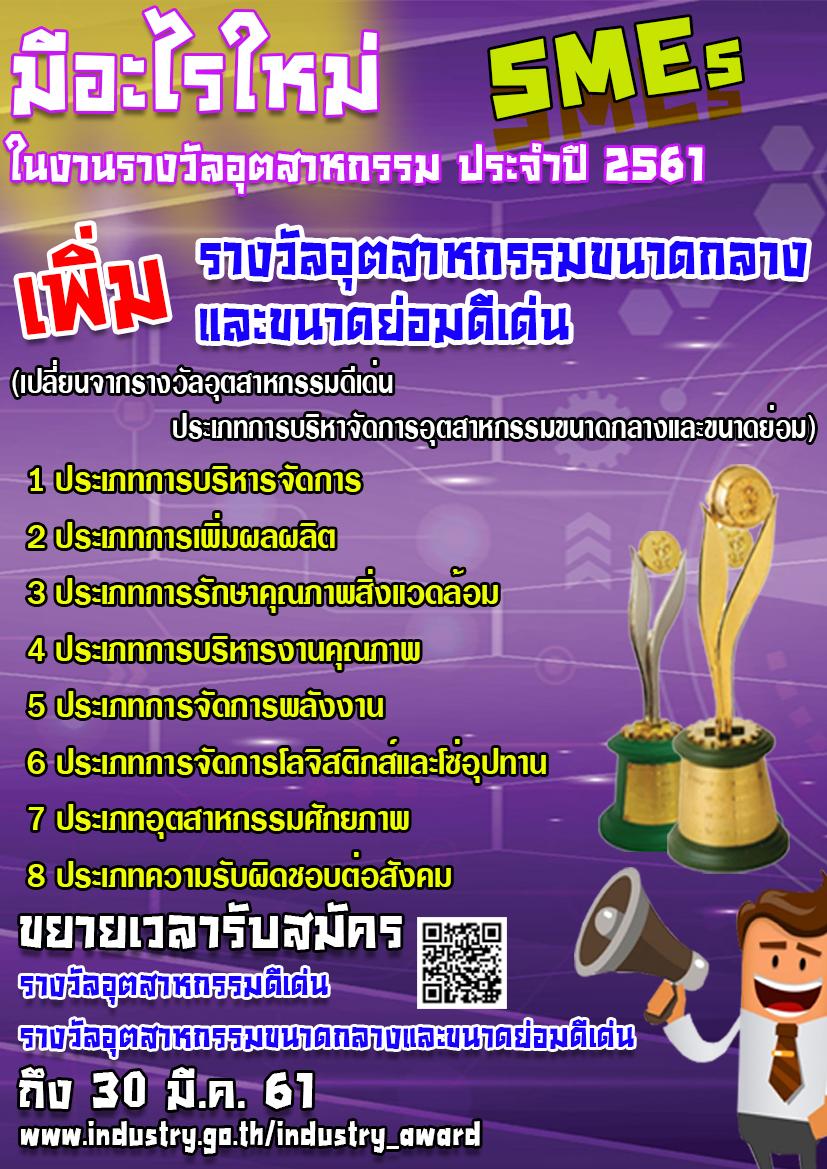ราวัลอุตสาหกรรมขนาดกลางและขนาดย่อมดีเด่น
