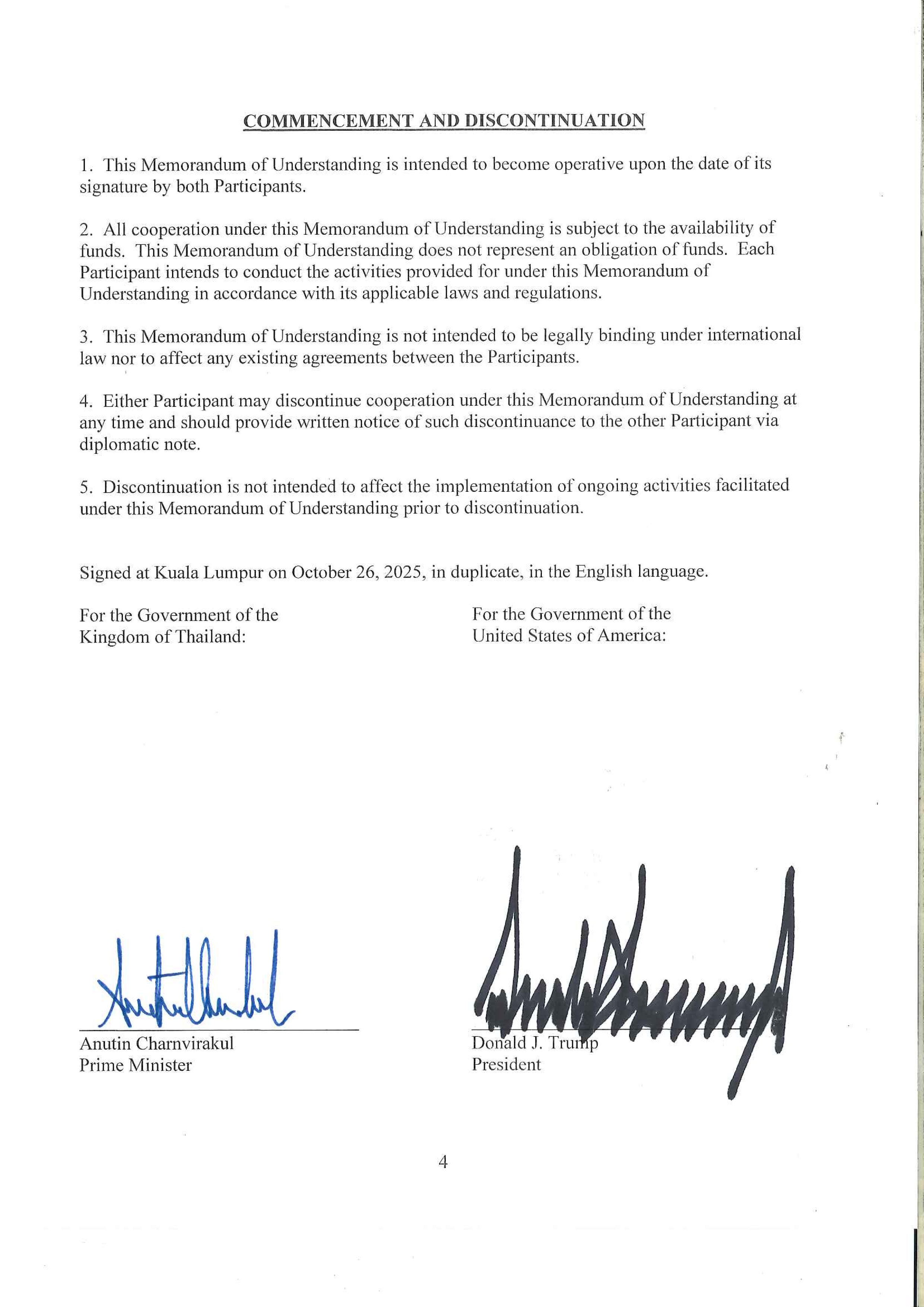 “ไทย–สหรัฐฯ” ลงนาม MOU สร้างความร่วมมือพัฒนาห่วงโซ่อุปทานแร่ธาตุสำคัญ เสริมความมั่นคงเศรษฐกิจและการลงทุนในระดับโลก