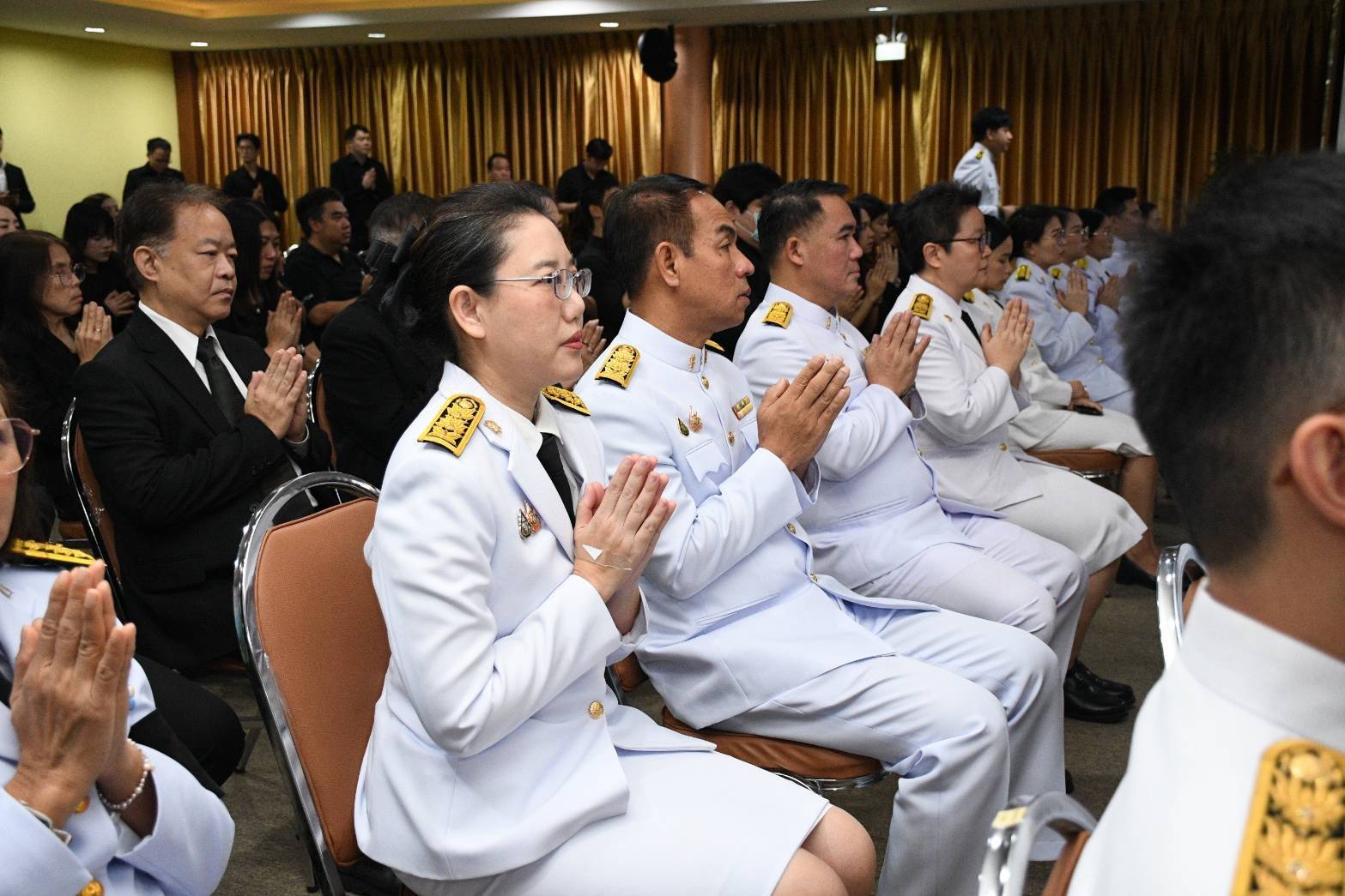 กพร. ร่วมพิธีบำเพ็ญกุศลปัณรสมวาร 15 วัน เพื่ออุทิศถวายเป็นพระราชกุศล สมเด็จพระนางเจ้าสิริกิติ์ พระบรมราชินีนาถ พระบรมราชชนนีพันปีหลวง