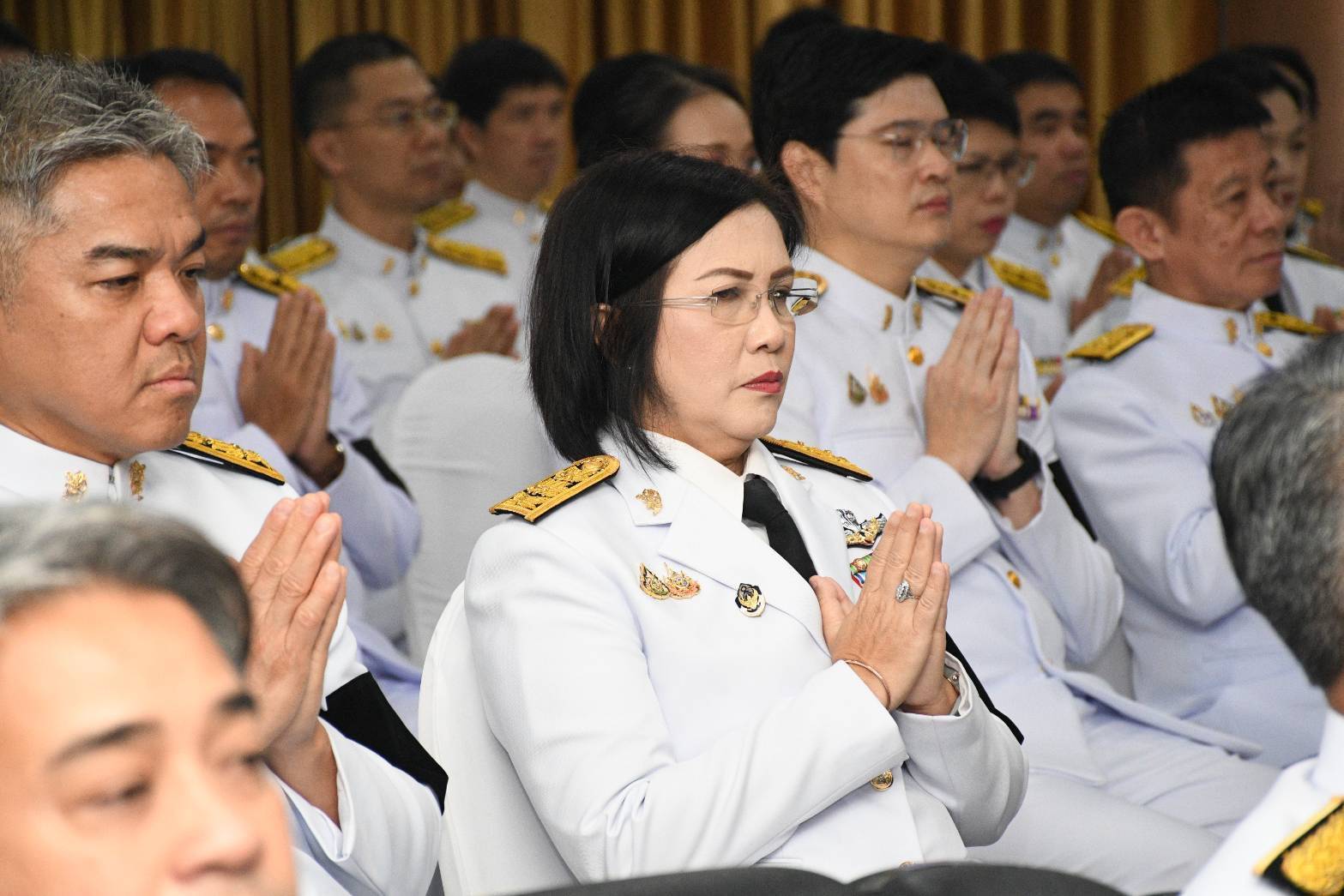 กพร. ร่วมพิธีบำเพ็ญกุศลปัณรสมวาร 15 วัน เพื่ออุทิศถวายเป็นพระราชกุศล สมเด็จพระนางเจ้าสิริกิติ์ พระบรมราชินีนาถ พระบรมราชชนนีพันปีหลวง