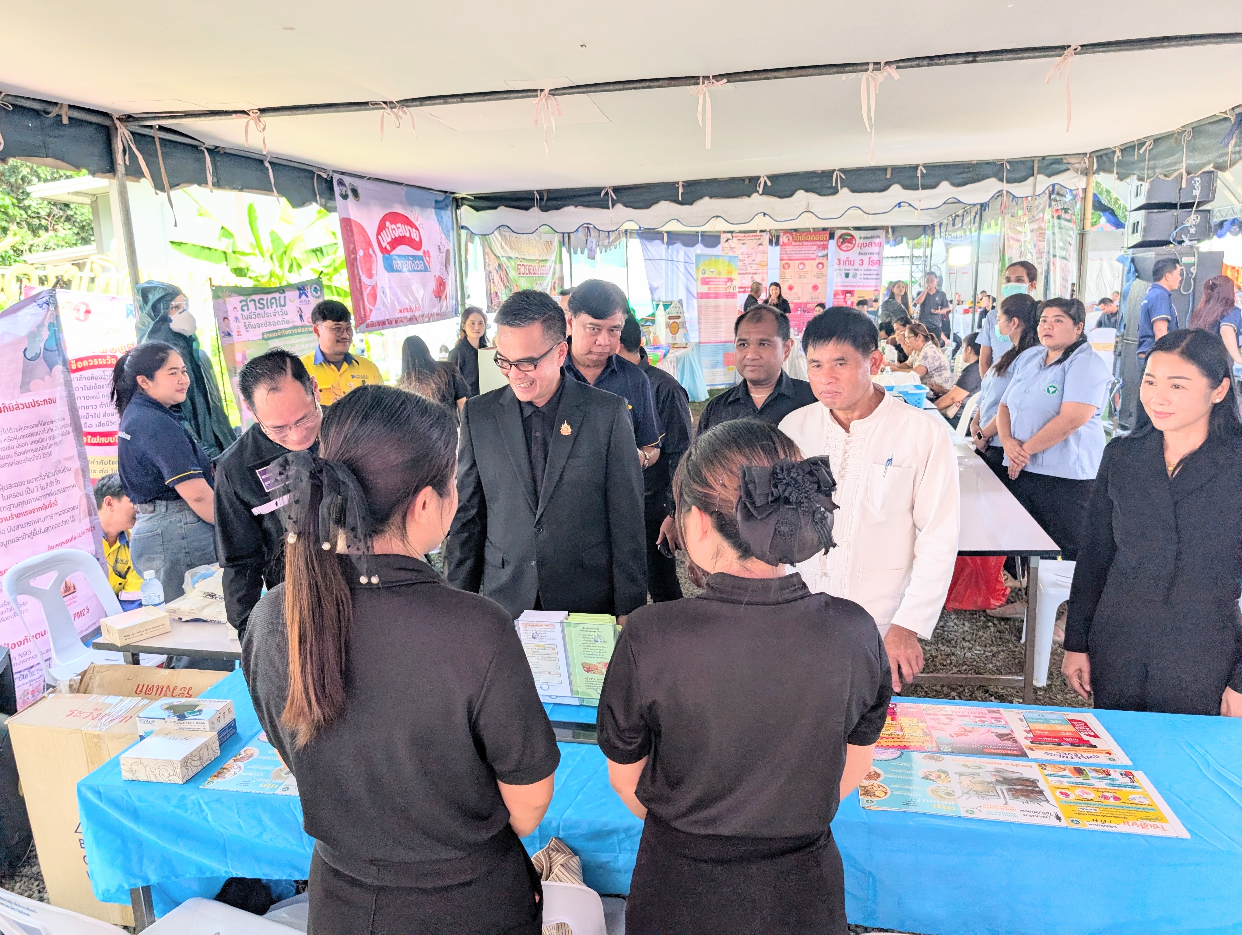 สรข.5 พิษณุโลก ร่วมกิจกรรมโครงการตรวจสุขภาพของประชาชนรอบพื้นที่เหมืองแร่ทองคำชาตรี บริษัท อัครา รีซอร์สเซส จำกัด (มหาชน) ภายใต้โครงการ “เหมืองแร่ปลอดภัย ห่วงใยประชาชน ปี 9”