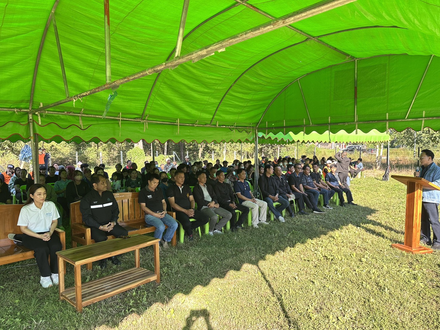 ผอ.สรข.5 พิษณุโลก ร่วมกิจกรรมโครงการตรวจสุขภาพของประชาชนรอบพื้นที่เหมืองแร่ ของบริษัท โรงโม่หินสุวรรณ จำกัด