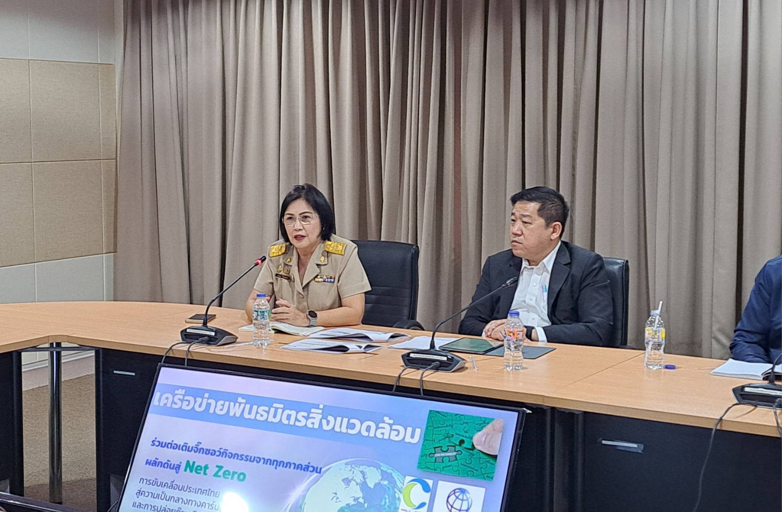 กพร. ร่วมประชุมหารือกับ MTEC เรื่องความร่วมมือด้านการวิจัยและแนวทางการพัฒนาโครงการเพื่อขับเคลื่อนเศรษฐกิจหมุนเวียน (Circular Economy) ของประเทศ