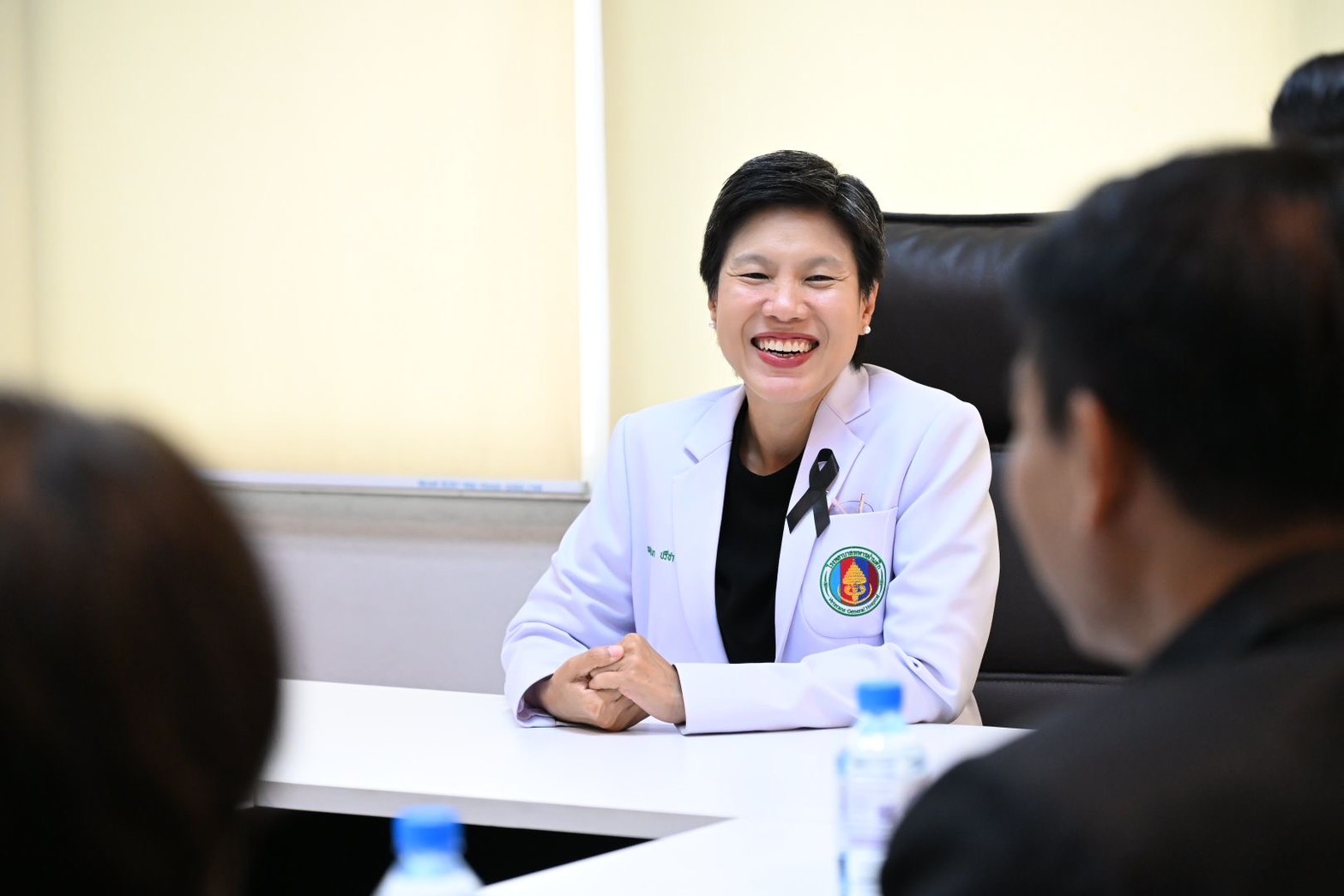 กพร. ร่วมส่งมอบเงินบริจาคเพื่อสมทบทุนโรงพยาบาลทหารผ่านศึก เนื่องในโอกาสวันคล้ายวันสถาปนา กพร. ครบรอบ 23 ปี