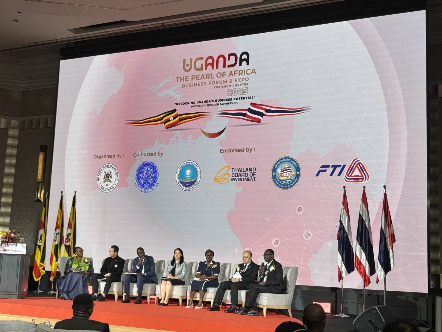 กพร. เข้าร่วมงานสัมมนา The Pearl of Africa Business Forum & Expo-Thailand Chapter 2025