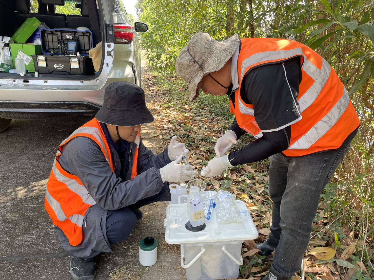 เจ้าหน้าที่ กว. และ สรข.8 ชลบุรี ลงพื้นที่สำรวจขุมเหมืองเก่าใน อ.เมือง อ.บ้านบึง จ.ชลบุรี และ อ.แกลง จ.ระยอง