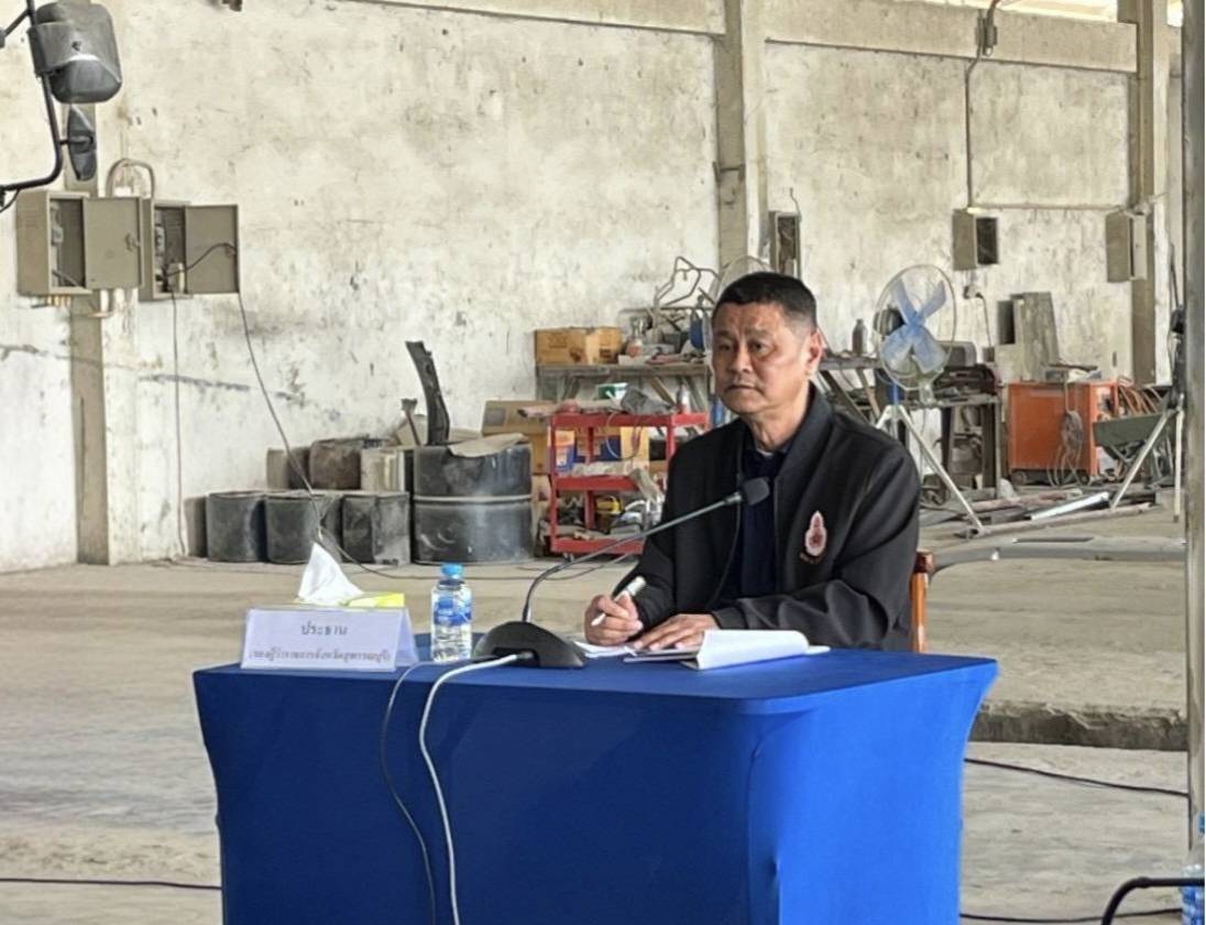 ผอ.สรข.7 ราชบุรี พร้อมด้วยเจ้าหน้าที่ ลงพื้นที่กลุ่มเหมือง ต.จรเข้สามพัน เพื่อติดตามตรวจสอบการแก้ไขปัญหาเรื่องฝุ่นละออง