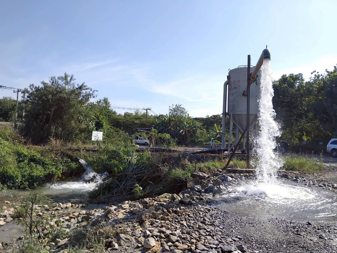 เจ้าหน้าที่ สรข.3 เชียงใหม่ ลงพื้นที่สำรวจและตรวจติดตามคุณภาพน้ำทางกายภาพและเคมีในขุมเหมือง 4 แห่ง