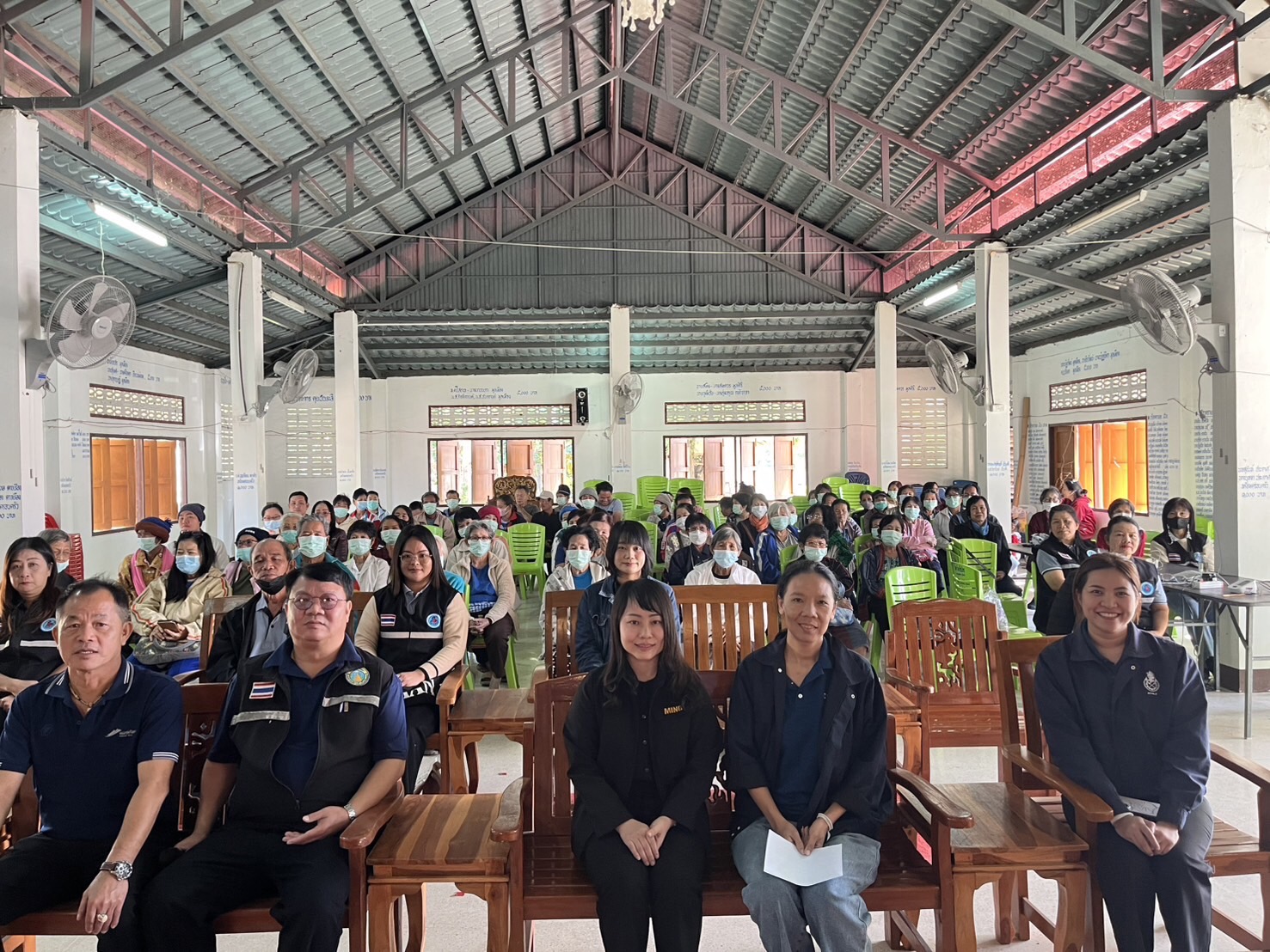 สรข.3 เชียงใหม่ ร่วมกิจกรรมโครงการเหมืองแร่ปลอดภัย ห่วงใยประชาชน ปีที่ 9 ภายใต้กองทุนเฝ้าระวังสุขภาพของบริษัท แพร่ศิลา จำกัด