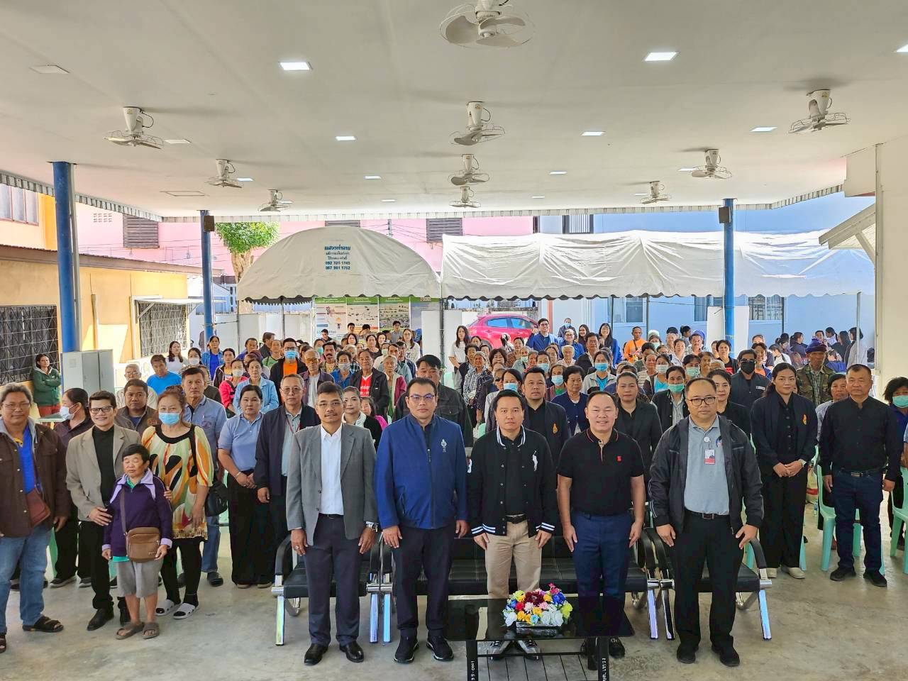 ผอ.สรข.6 นครราชสีมา พร้อมด้วยเจ้าหน้าที่ ร่วมกิจกรรมโครงการเหมืองแร่ปลอดภัย ห่วงใยประชาชน ปีที่ 9 จัดโดยกองทุนเฝ้าระวังสุขภาพเหมืองแร่หินปูนเพื่ออุตสาหกรรมปูนซีเมนต์ ของบริษัท ปูนซิเมนต์ไทย (ท่าหลวง) จำกัด