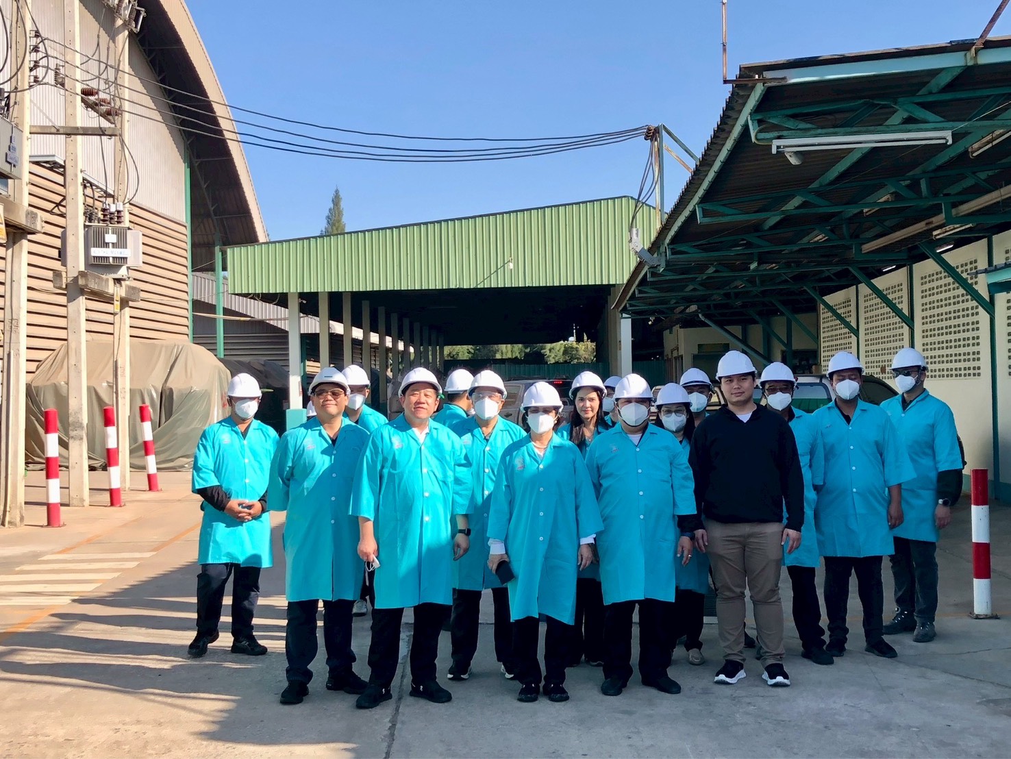 รพร.อารยา เข้าศึกษาดูงานการแต่งแร่ชายหาด และการแต่งแร่หายาก ณ โรงแต่งแร่ บริษัท สินแร่สาคร จำกัด