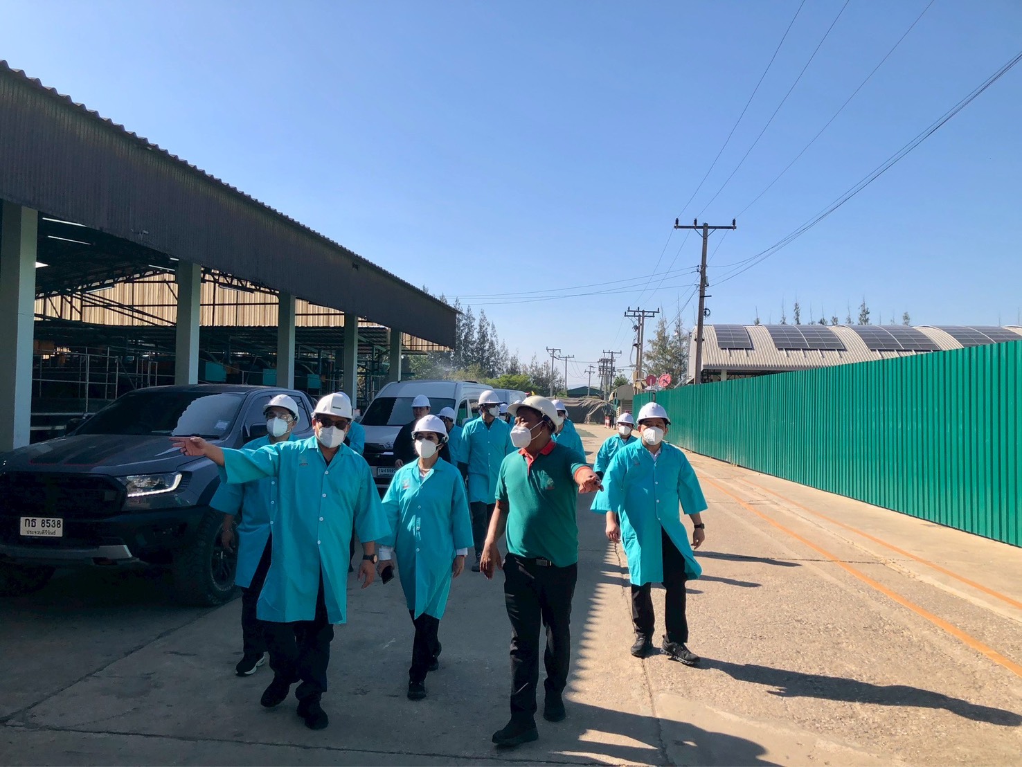 รพร.อารยา เข้าศึกษาดูงานการแต่งแร่ชายหาด และการแต่งแร่หายาก ณ โรงแต่งแร่ บริษัท สินแร่สาคร จำกัด