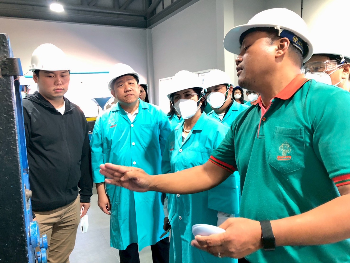 รพร.อารยา เข้าศึกษาดูงานการแต่งแร่ชายหาด และการแต่งแร่หายาก ณ โรงแต่งแร่ บริษัท สินแร่สาคร จำกัด