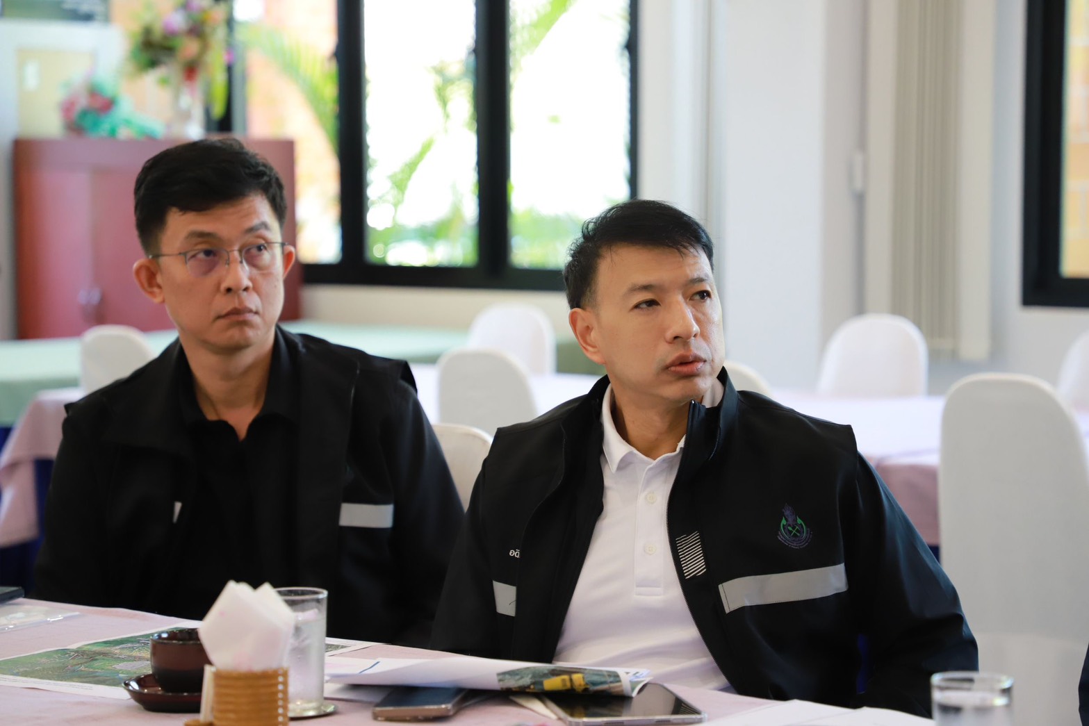 อพร.อดิทัต ลงพื้นที่ติดตามความคืบหน้ากรณีดินสไลด์ในพื้นที่ทิ้งดินและพื้นที่เก็บมูลดินทรายของ กฟผ. (เหมืองแม่เมาะ)