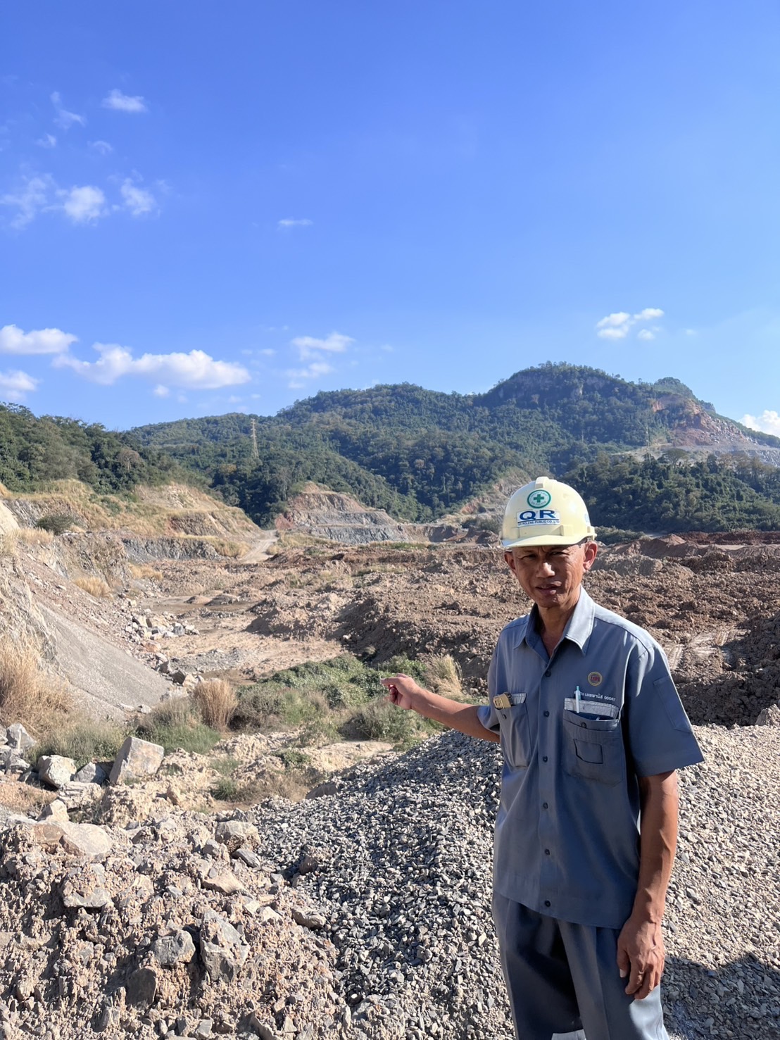 รพร.อานันท์ ลงพื้นที่ตรวจสอบพื้นที่ประทานบัตรของ บริษัท ทีพีไอ โพลีน จำกัด (มหาชน)