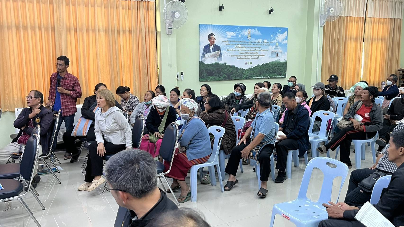 ผอ.สรข.5 ร่วมประชุมรับฟังความคิดเห็นของประชาชน ครั้งที่ 2 โครงการศึกษาความเหมาะสมเเละผลกระทบสิ่งเเวดล้อมเบื้องต้น อ่างเก็บน้ำห้วยเเม่ตาวขนาดกลาง จ.ตาก