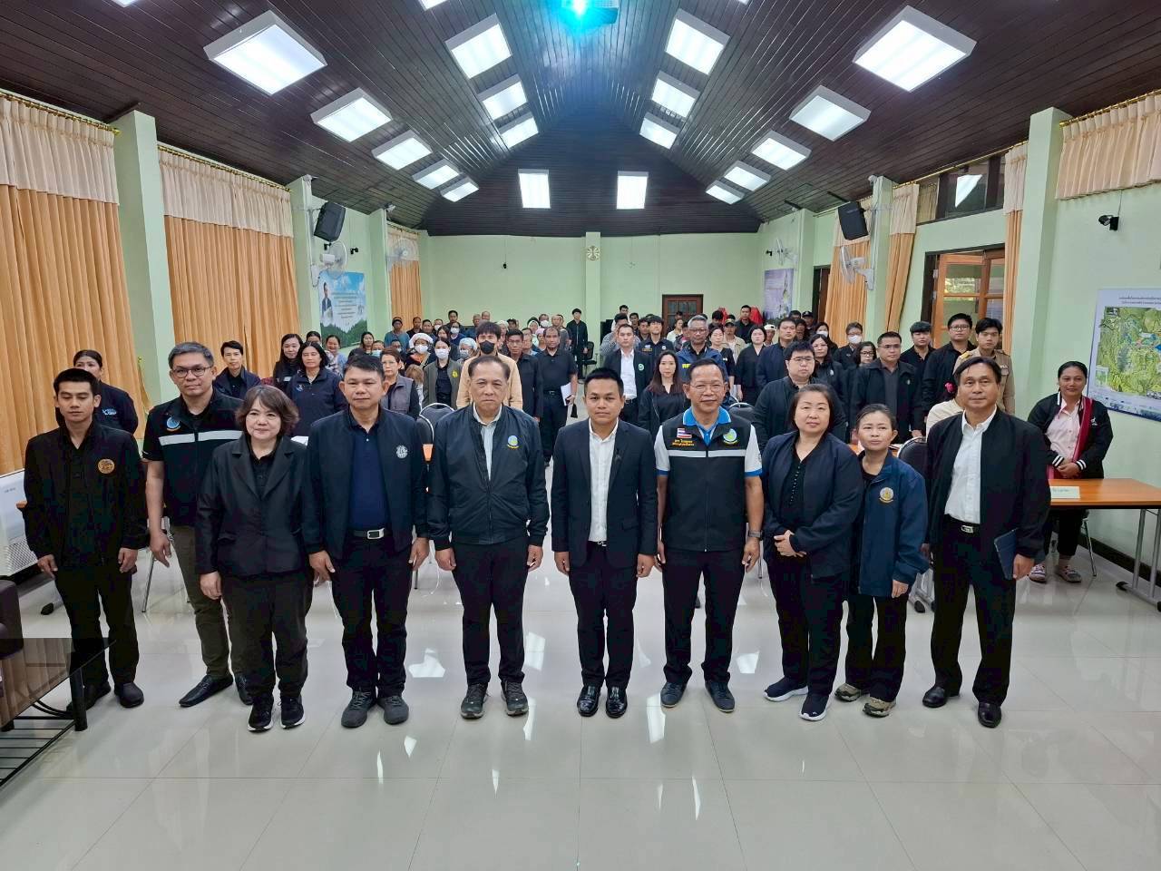 ผอ.สรข.5 ร่วมประชุมรับฟังความคิดเห็นของประชาชน ครั้งที่ 2 โครงการศึกษาความเหมาะสมเเละผลกระทบสิ่งเเวดล้อมเบื้องต้น อ่างเก็บน้ำห้วยเเม่ตาวขนาดกลาง จ.ตาก