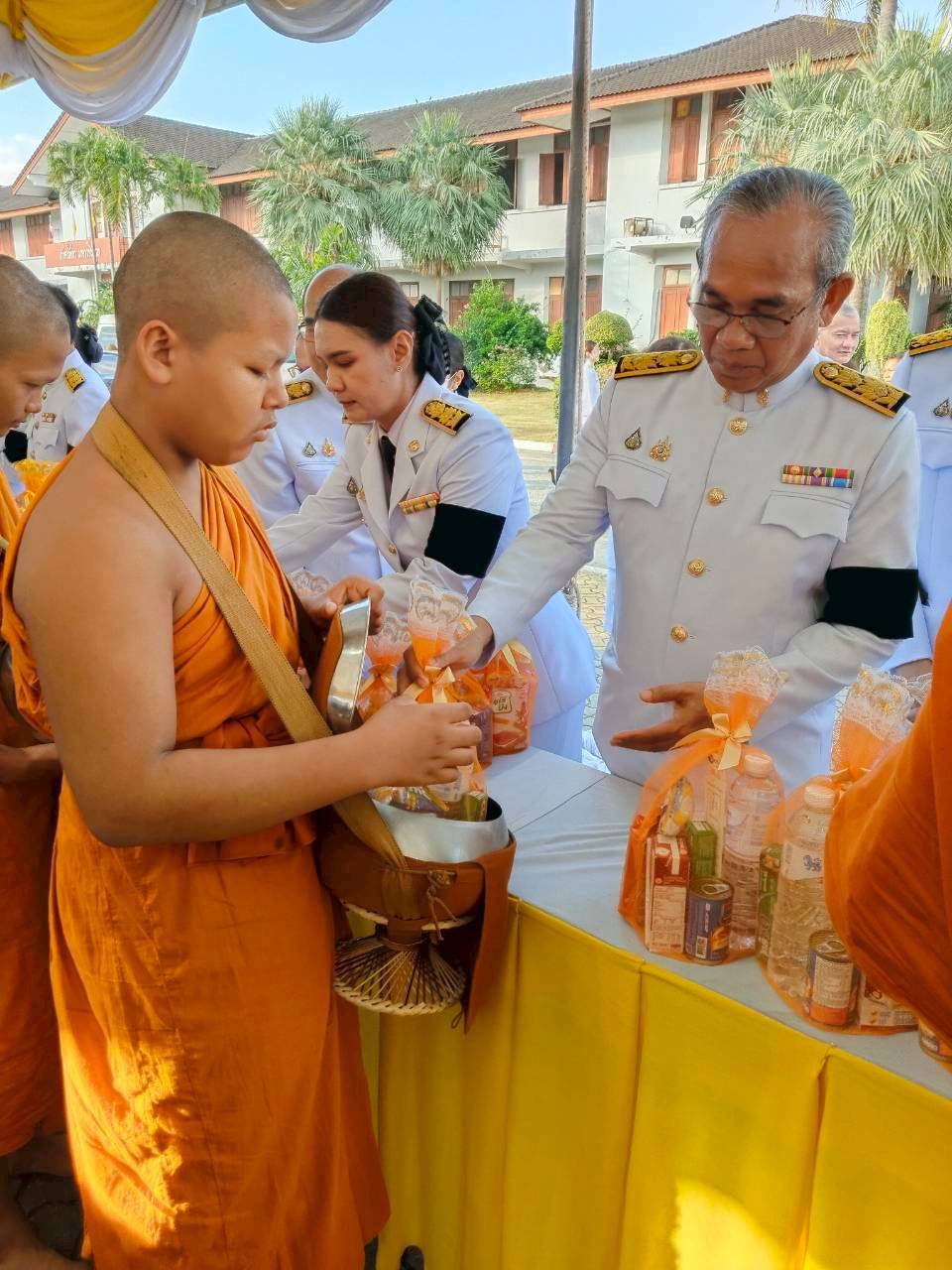 สรข.1 สงขลา ร่วมพิธีวันคล้ายวันพระบรมราชสมภพพระบาทสมเด็จพระบรมชนกาธิเบศร มหาภูมิพลอดุลยเดชมหาราช บรมนาถบพิตร วันชาติ และวันพ่อแห่งชาติ