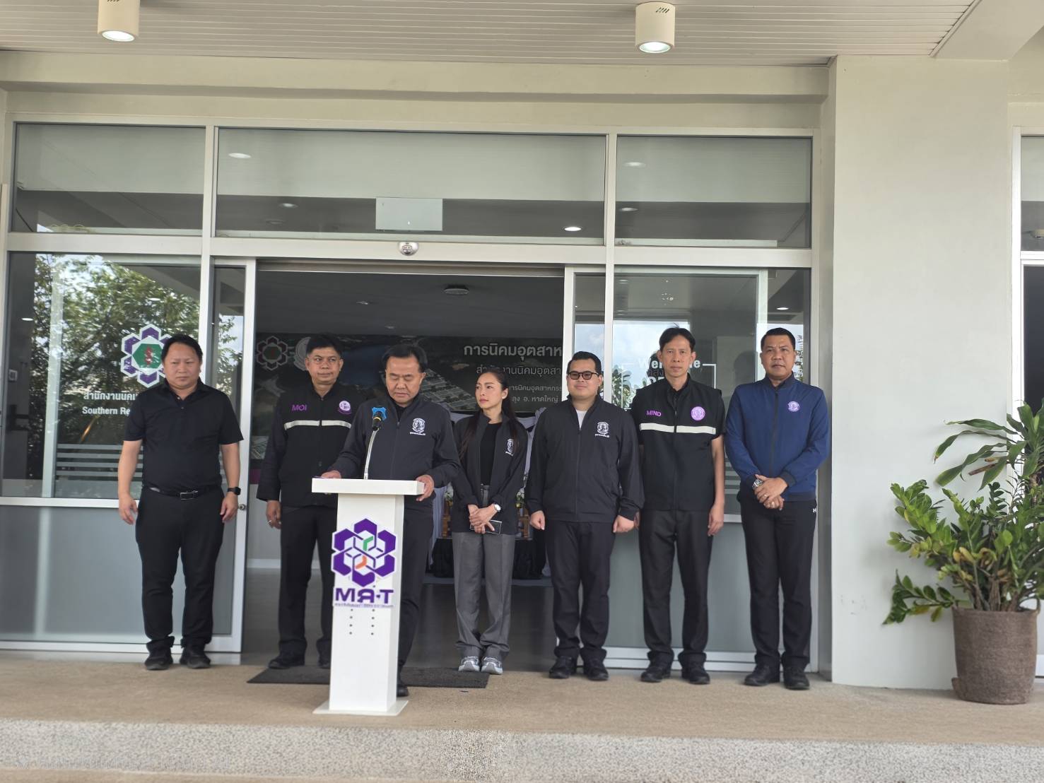 สรข.1 สงขลา ร่วมให้การต้อนรับ รชอ.ยศสิงห์ ในโอกาสลงพื้นที่ตรวจราชการ ณ อ.หาดใหญ่ จ.สงขลา