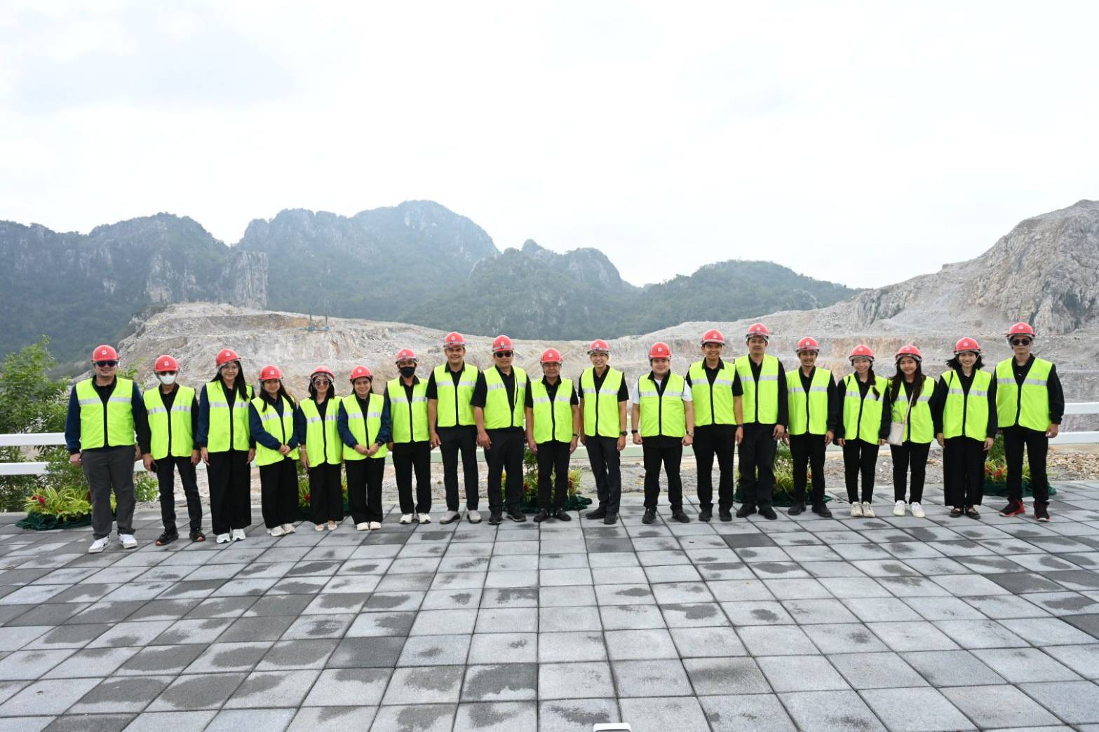 จ่าเอก ยศสิงห์ฯ ลงพื้นที่ตรวจเยี่ยมสถานประกอบการเหมืองแร่ บริษัท ปูนซิเมนต์ไทย (ท่าหลวง) จำกัด ณ จังหวัดสระบุรี