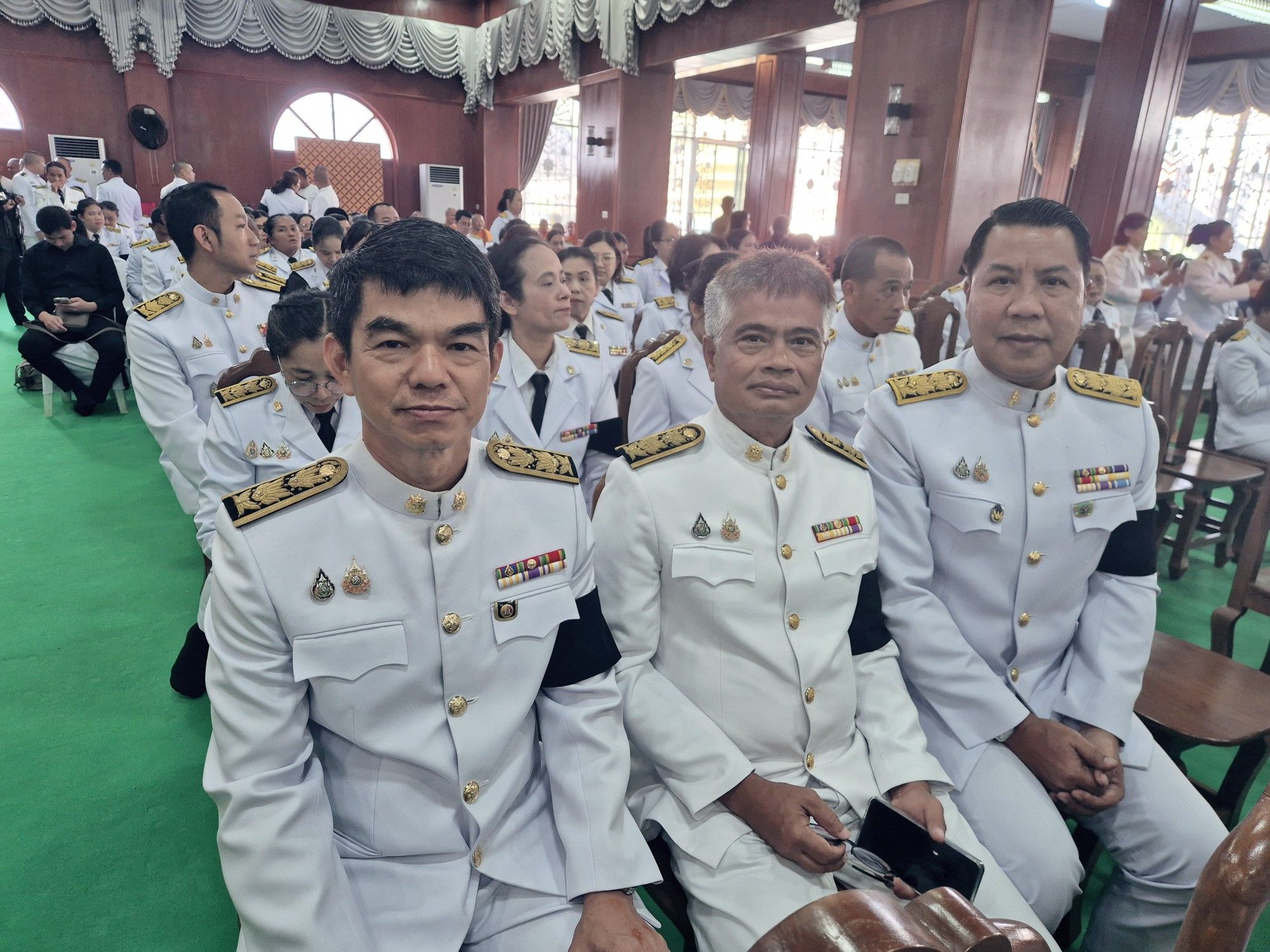 ผอ.สรข.1 ร่วมพิธีบำเพ็ญกุศลปัญญาสมวาร 50 วัน เพื่ออุทิศถวายเป็นพระราชกุศลสมเด็จพระนางเจ้าสิริกิติ์ พระบรมราชินีนาถ พระบรมราชชนนีพันปีหลวง