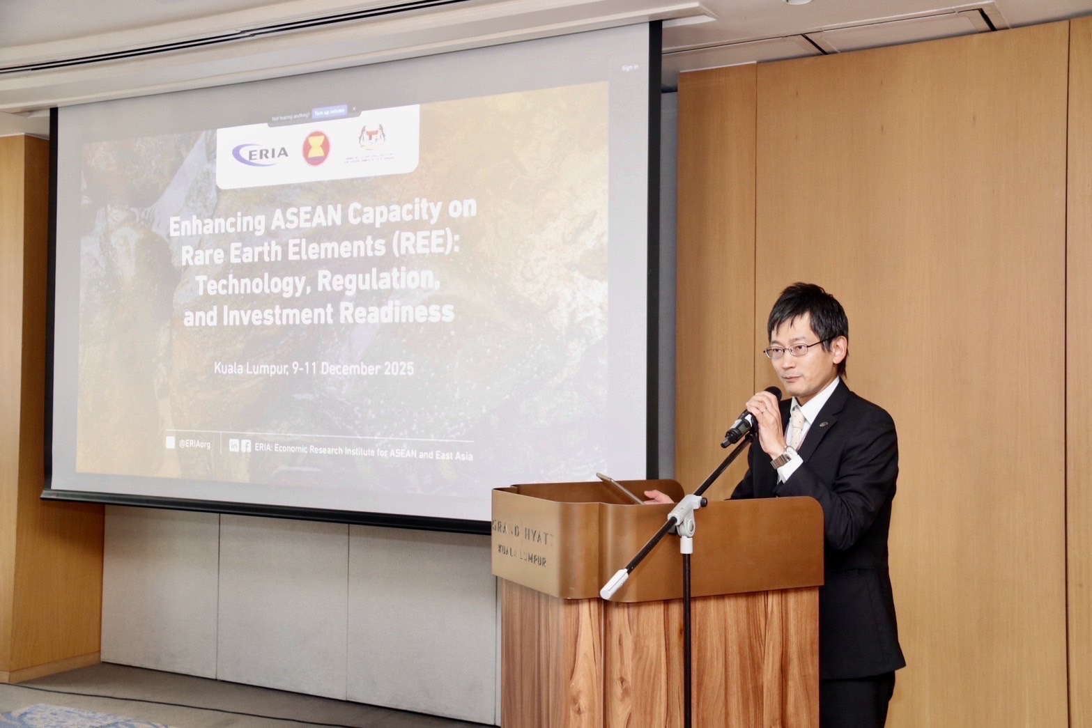 กพร. เข้าร่วมการประชุม Regional Workshop on Enhancing ASEAN Capacity on Rare Earth Elements (REE): Technology, Regulation, and Investment Readiness