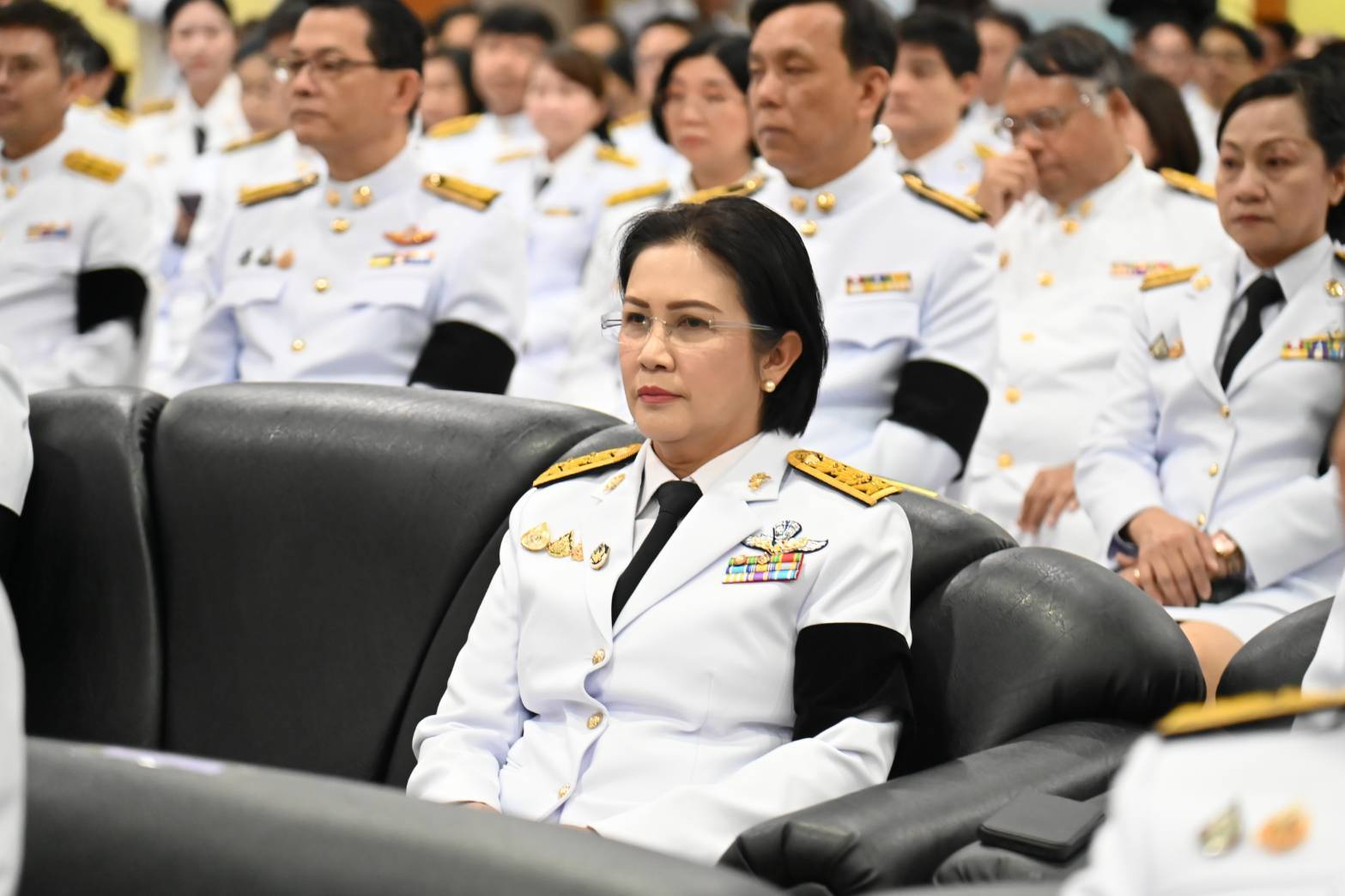 กพร. ร่วมพิธีบำเพ็ญกุศลปัญญาสมวาร 50 วัน เพื่ออุทิศถวายเป็นพระราชกุศล สมเด็จพระนางเจ้าสิริกิติ์ พระบรมราชินีนาถ พระบรมราชชนนีพันปีหลวง