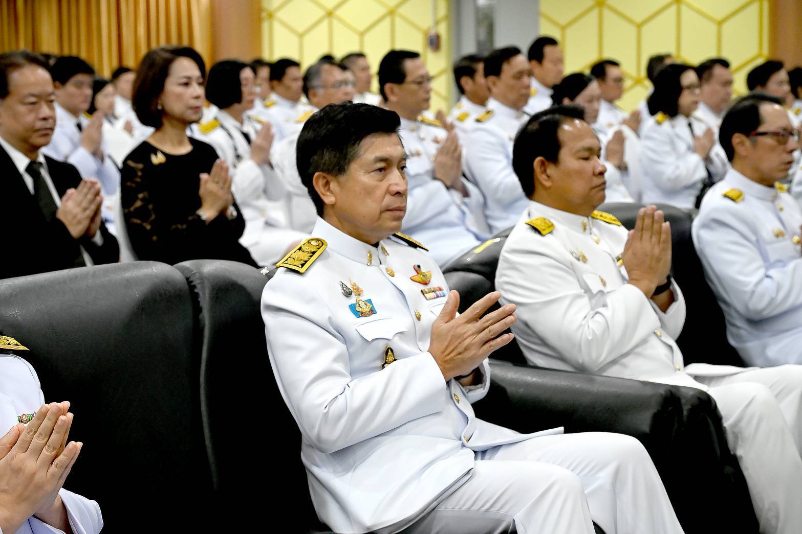 กพร. ร่วมพิธีบำเพ็ญกุศลปัญญาสมวาร 50 วัน เพื่ออุทิศถวายเป็นพระราชกุศล สมเด็จพระนางเจ้าสิริกิติ์ พระบรมราชินีนาถ พระบรมราชชนนีพันปีหลวง