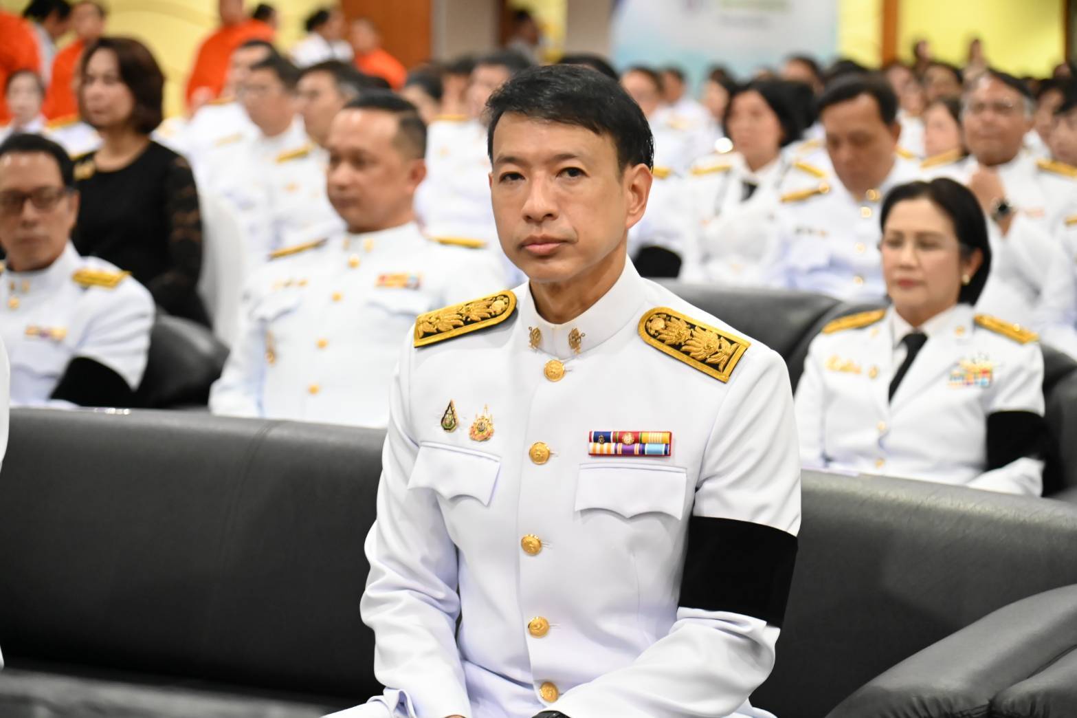 กพร. ร่วมพิธีบำเพ็ญกุศลปัญญาสมวาร 50 วัน เพื่ออุทิศถวายเป็นพระราชกุศล สมเด็จพระนางเจ้าสิริกิติ์ พระบรมราชินีนาถ พระบรมราชชนนีพันปีหลวง