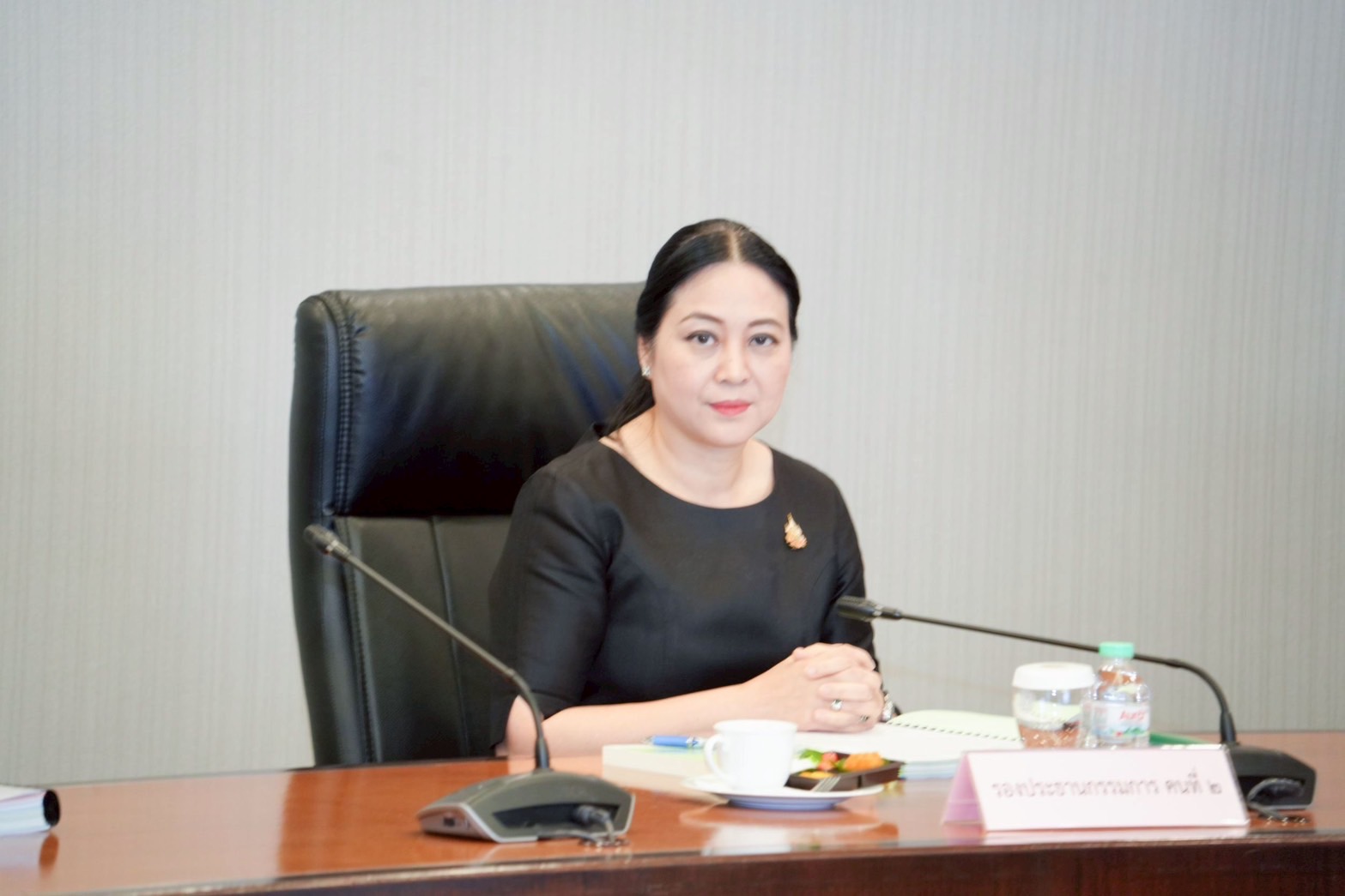 รพร.อานันท์ พร้อมด้วยเจ้าหน้าที่ กบส. ร่วมชี้แจงในการประชุมคณะกรรมการสิ่งแวดล้อมแห่งชาติ ครั้งที่ 6/2568