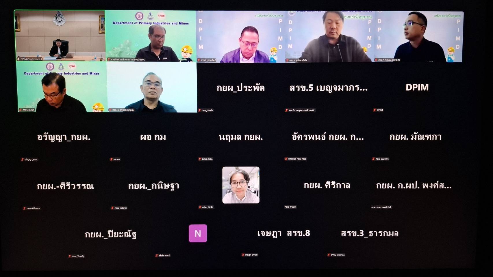 อพร.อดิทัต เป็นประธานการประชุมผู้บริหาร กพร. ครั้งที่ 11/2568