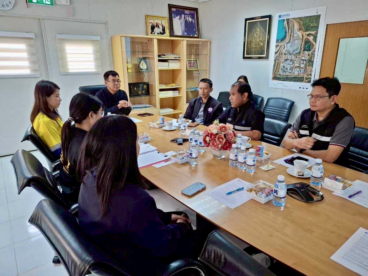 กพร. ร่วมตรวจสอบการประกอบกิจการเหมืองแร่และการประกอบโลหกรรมแร่ทองคำ ของบริษัท อัครา รีซอร์สเซส จำกัด (มหาชน)