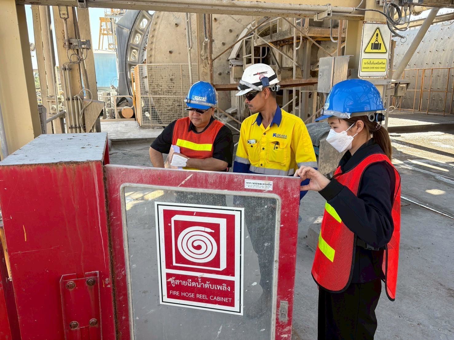 กพร. ร่วมตรวจสอบการประกอบกิจการเหมืองแร่และการประกอบโลหกรรมแร่ทองคำ ของบริษัท อัครา รีซอร์สเซส จำกัด (มหาชน)