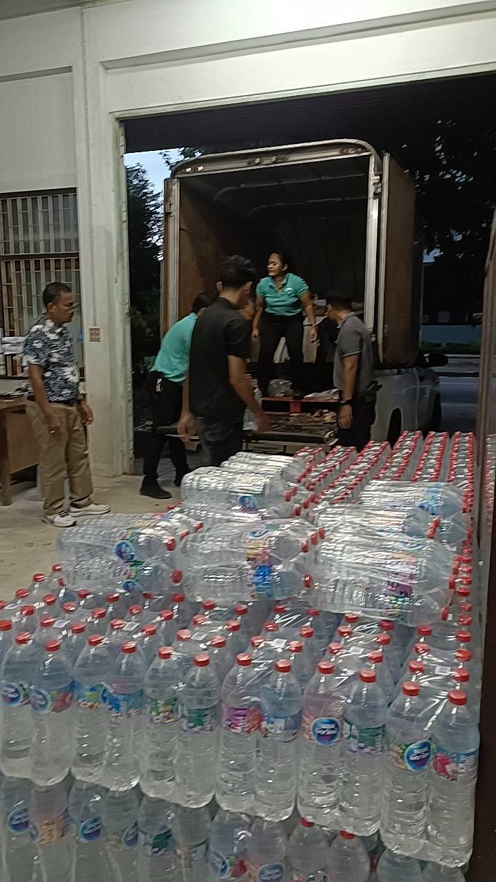 กพร. สนับสนุนการเยียวยาผู้ประสบอุทกภัยในพื้นที่