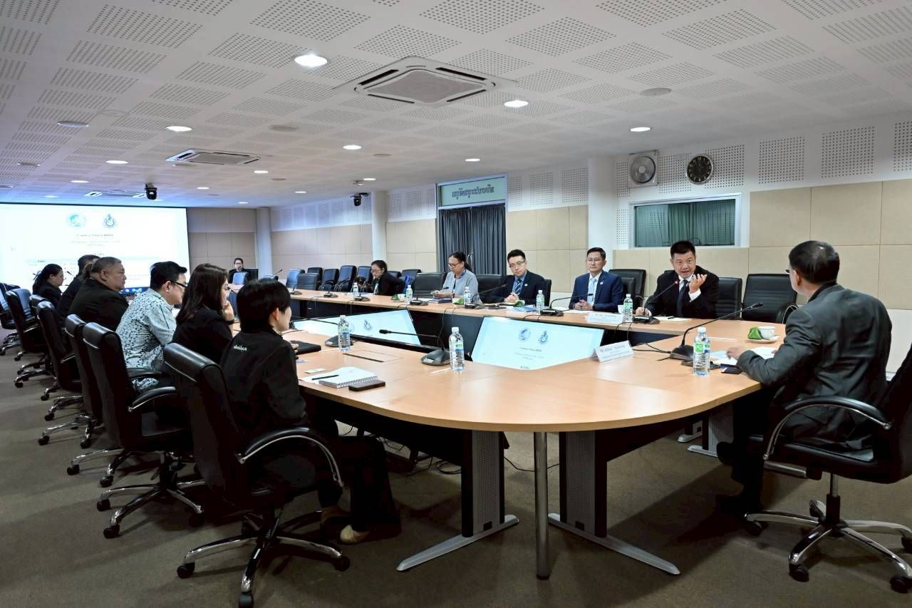 อพร.อดิทัต ต้อนรับคณะผู้แทนจาก CCOP ในโอกาสเข้าเยี่ยมคารวะและประชุมหารือความร่วมมือ