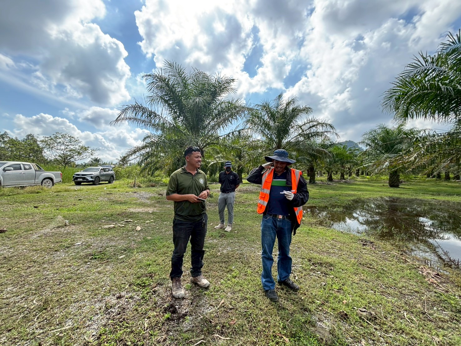 ทีมเจ้าหน้าที่ กว. ร่วมกับเจ้าหน้าที่ สอจ. ลงพื้นที่สำรวจขุมเหมืองเก่า