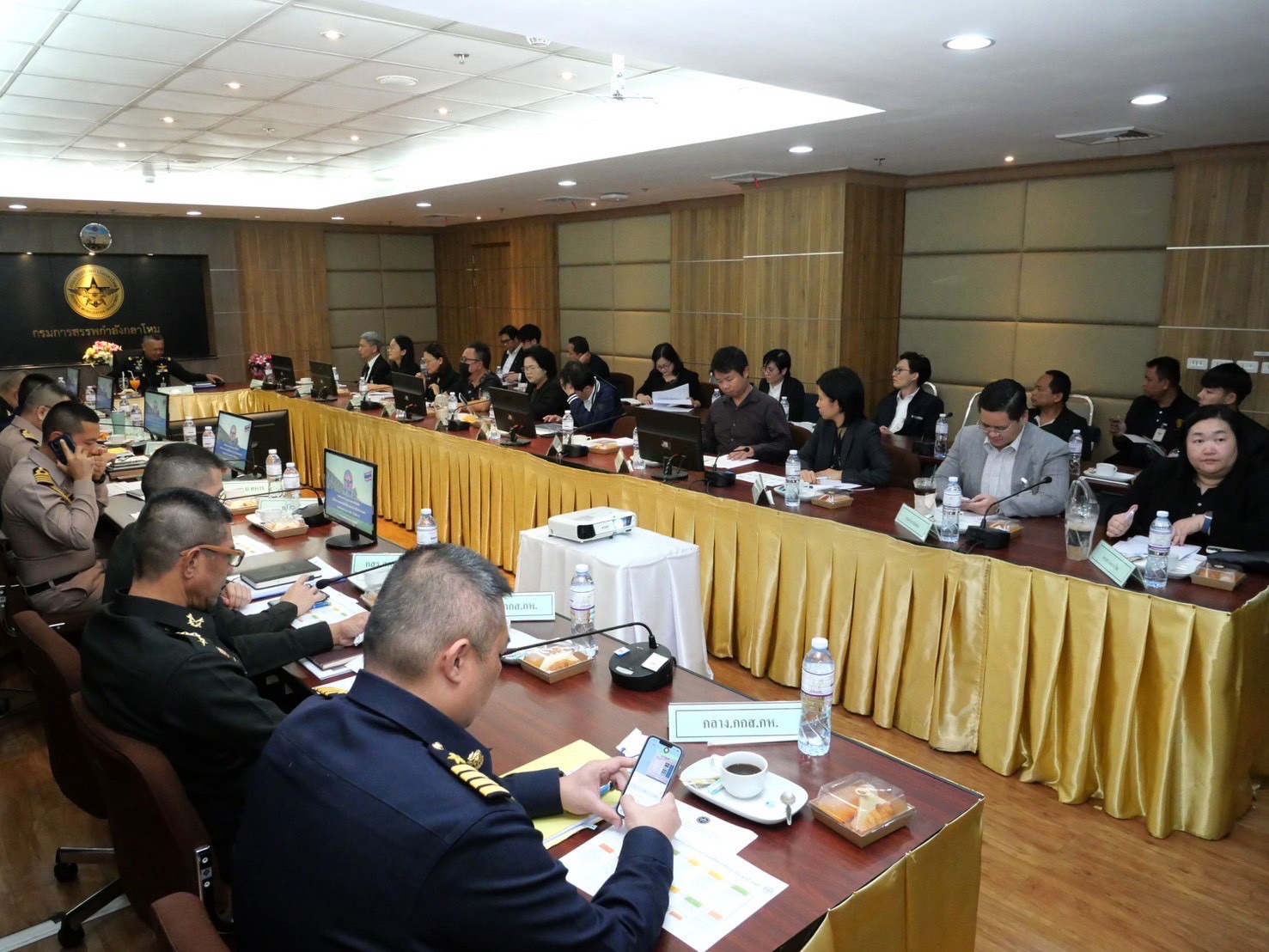 เจ้าหน้าที่ กพร. เป็นผู้แทน อก. เข้าร่วมการสัมมนาและประชุมวางแผนการฝึกขั้นต้น การฝึกระดมสรรพกำลังเพื่อการทหาร ประจำปี 2569