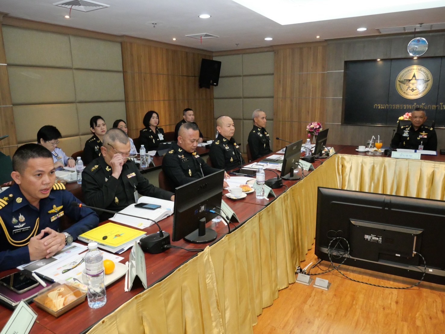 เจ้าหน้าที่ กพร. เป็นผู้แทน อก. เข้าร่วมการสัมมนาและประชุมวางแผนการฝึกขั้นต้น การฝึกระดมสรรพกำลังเพื่อการทหาร ประจำปี 2569