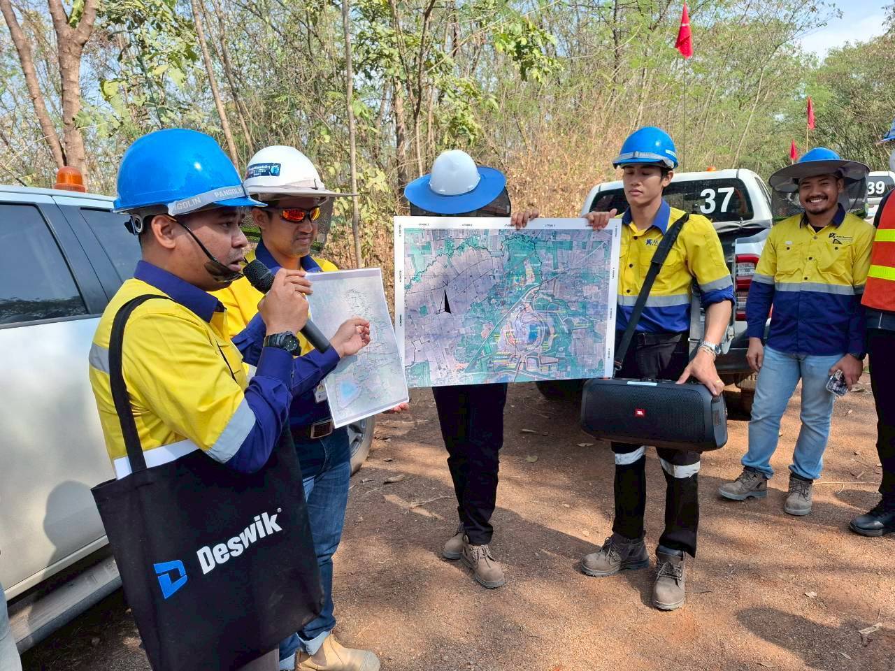 กพร. ร่วมตรวจสอบการขออนุญาตเปิดการทำเหมือง ของบริษัท อัครา รีซอร์สเซส จำกัด (มหาชน)