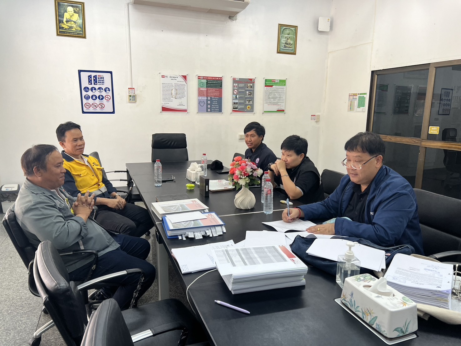 สรข.5 ลงพื้นที่ตรวจสอบการเตรียมความพร้อมก่อนอนุญาตให้เริ่มแต่งแร่ของโรงแต่งแร่