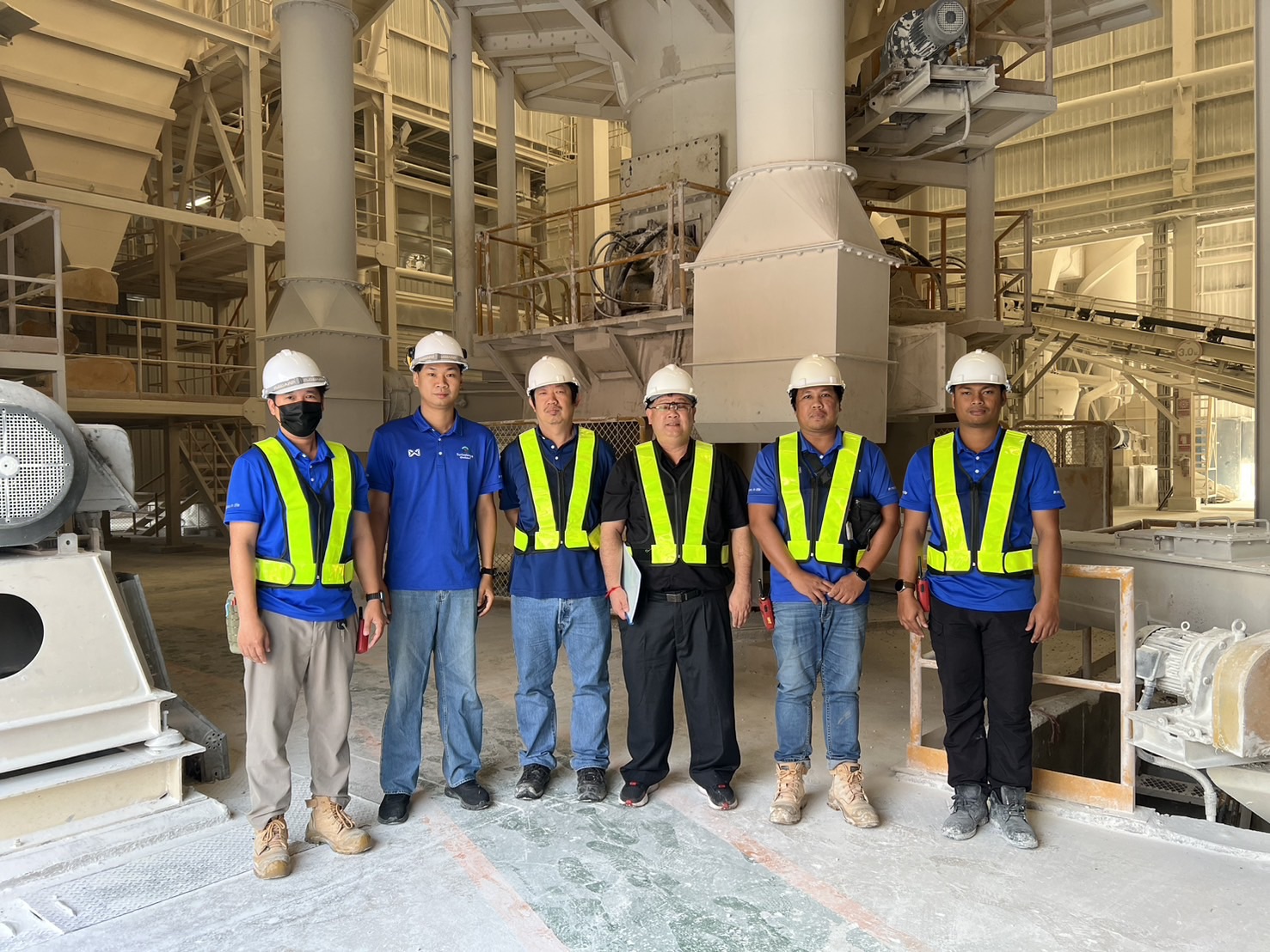 สรข.5 ลงพื้นที่ตรวจสอบการเตรียมความพร้อมก่อนอนุญาตให้เริ่มแต่งแร่ของโรงแต่งแร่