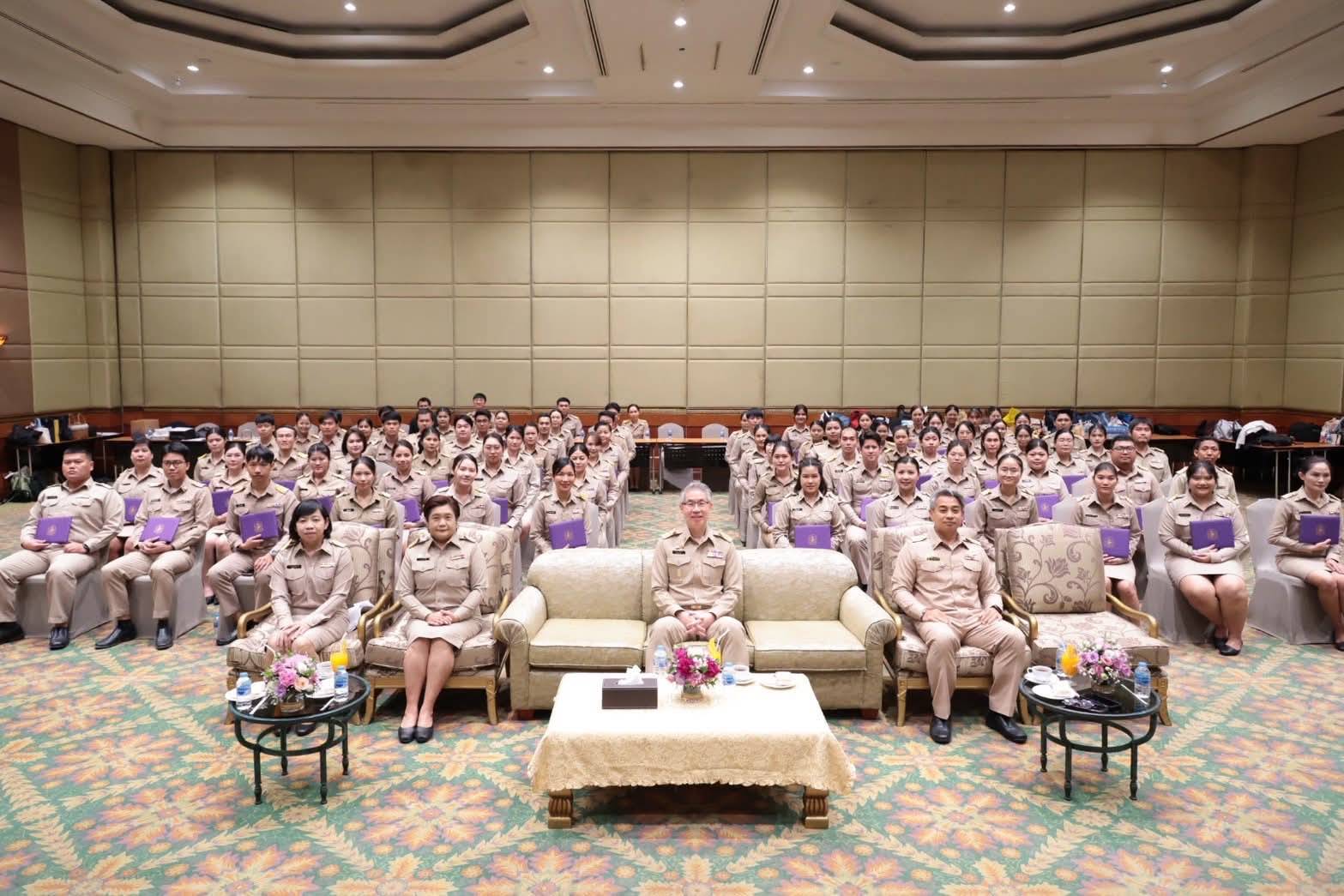 ปกอ.ณัฐพล เป็นประธานในพิธีมอบวุฒิบัตรและปิดการฝึกอบรม หลักสูตรการเป็นข้าราชการที่ดี รุ่นที่ 26