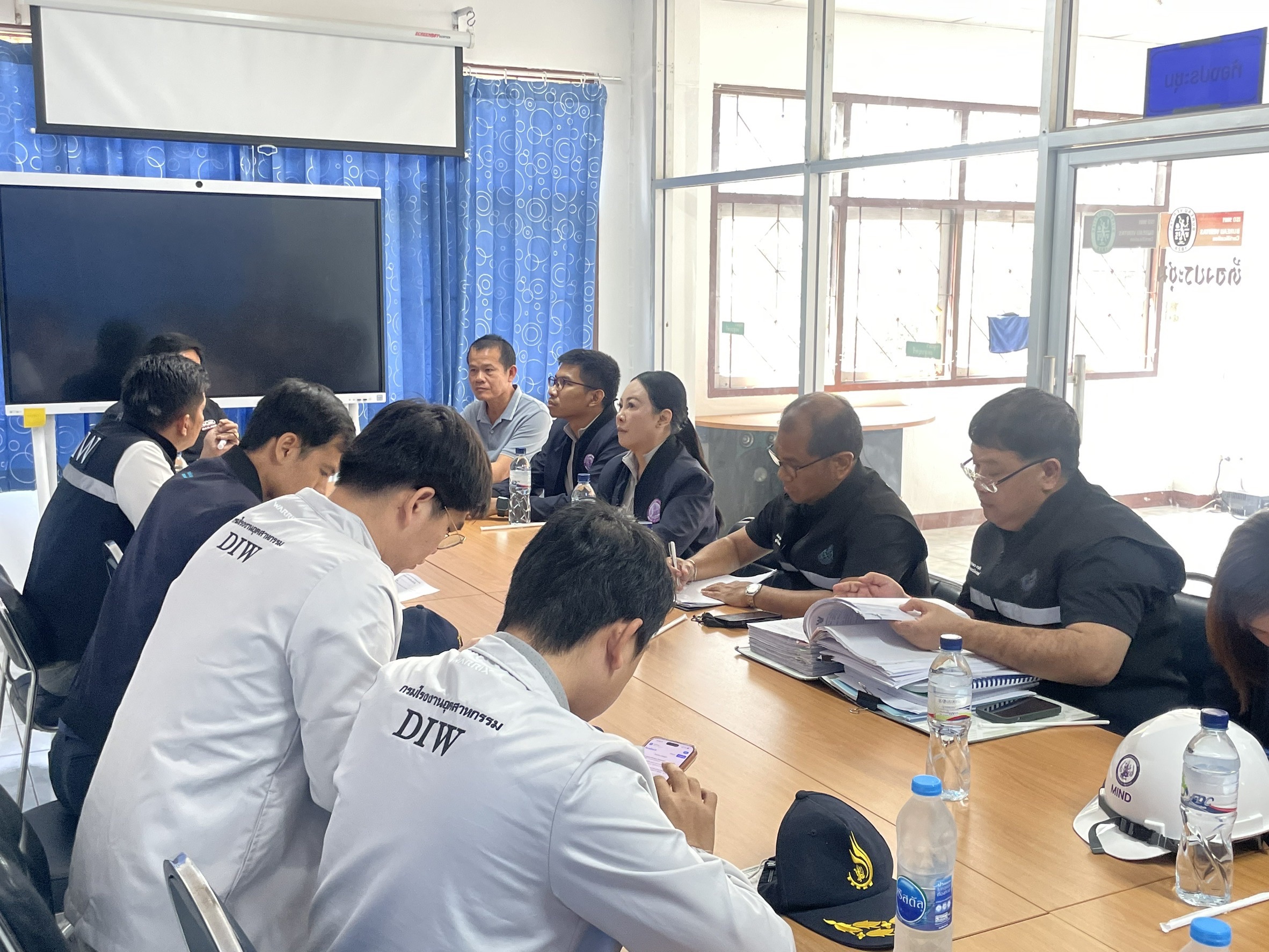 ผอ.สรข.5 ร่วมตรวจสอบการประกอบกิจการของบริษัท ไทยไชน่า นันเฟอรัช เมทัลอินเตอร์เนชั่นแนล จำกัด