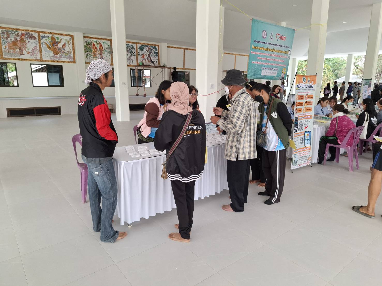 สรข.5 ร่วมกิจกรรมโครงการตรวจสุขภาพชุมชนฯ ประจำปี 2568 ภายใต้โครงการ “เหมืองเเร่ปลอดภัย ห่วงใยประชาชน ปี 9” ของบริษัท สินธนันต์ จำกัด