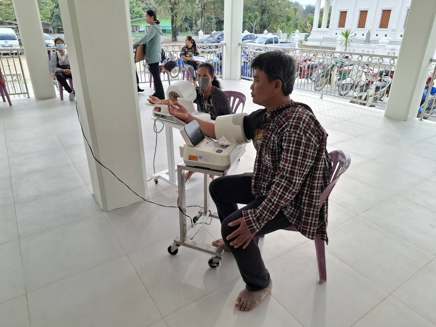 สรข.5 ร่วมกิจกรรมโครงการตรวจสุขภาพชุมชนฯ ประจำปี 2568 ภายใต้โครงการ “เหมืองเเร่ปลอดภัย ห่วงใยประชาชน ปี 9” ของบริษัท สินธนันต์ จำกัด