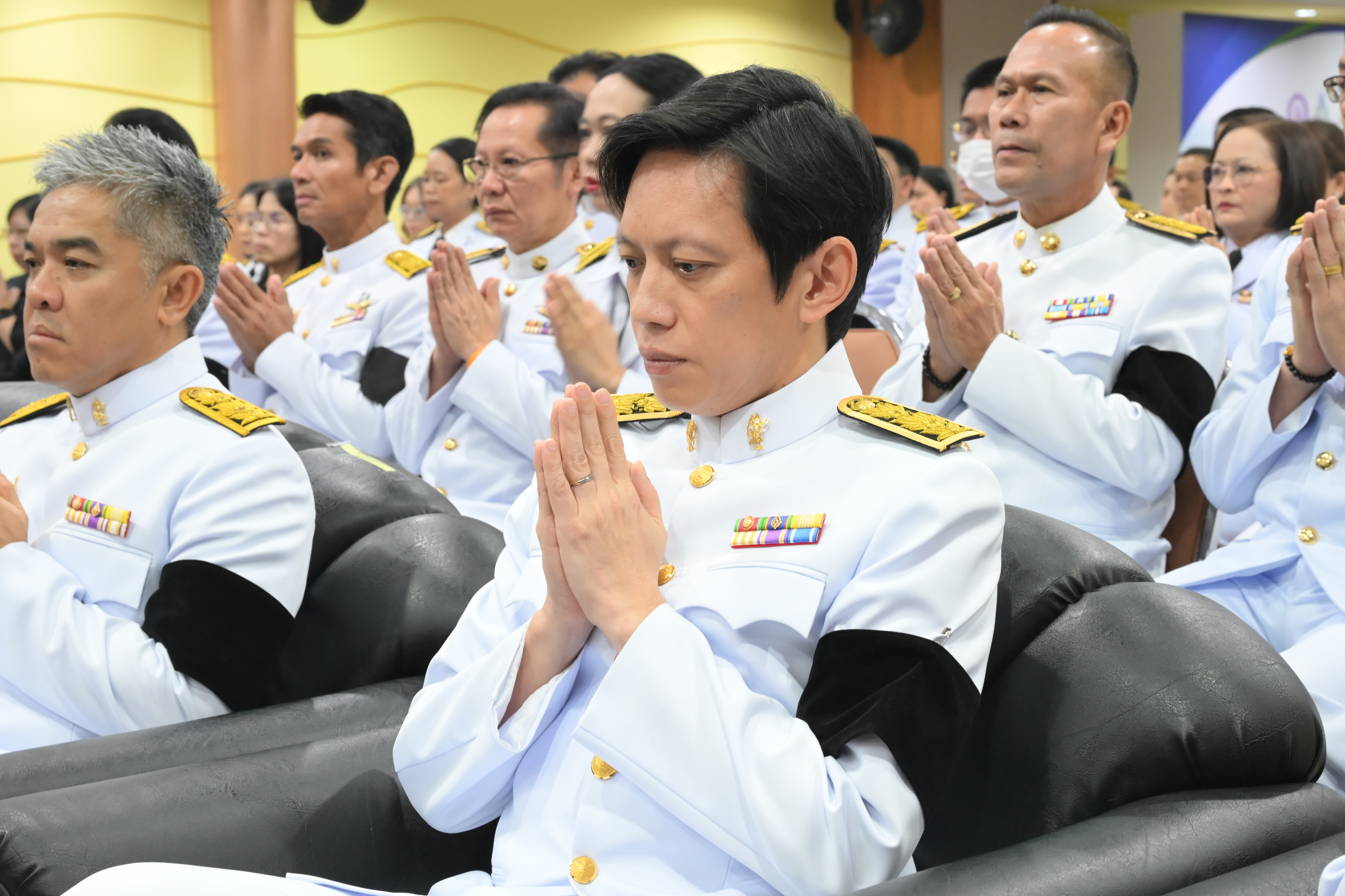 กพร. ร่วมพิธีบำเพ็ญกุศลสตมวาร 100 วัน เพื่ออุทิศถวายเป็นพระราชกุศล สมเด็จพระนางเจ้าสิริกิติ์ พระบรมราชินีนาถ พระบรมราชชนนีพันปีหลวง