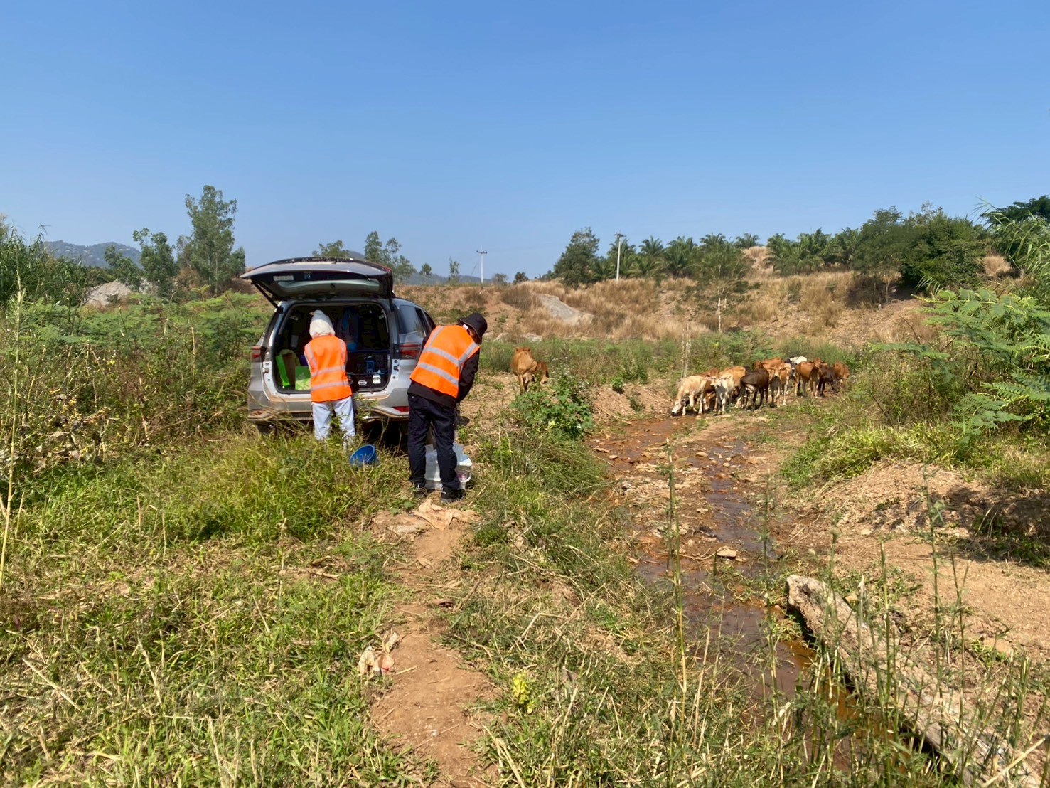 ทีมเจ้าหน้าที่ กว. ลงพื้นที่สำรวจขุมเหมืองเก่า ณ จังหวัดเพชรบุรี ราชบุรี กาญจนบุรี สุพรรณบุรี และตาก