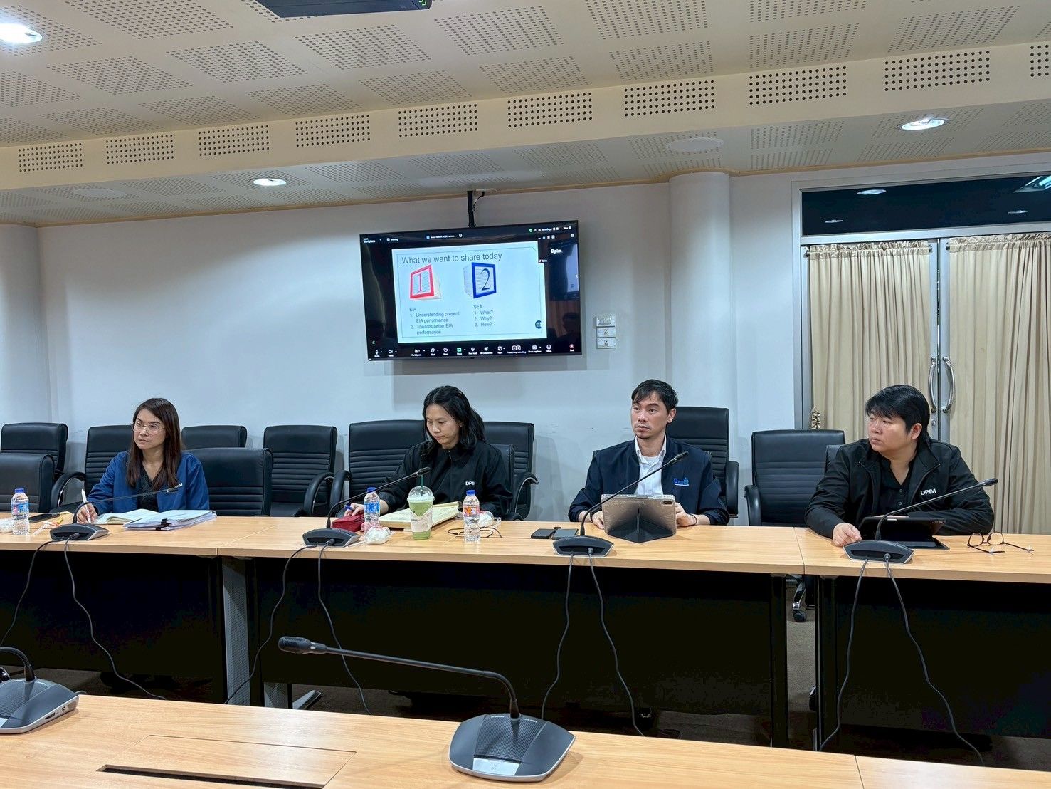 การประชุม “แนวทางการประเมินสิ่งแวดล้อมระดับยุทธศาสตร์ของ กพร.”