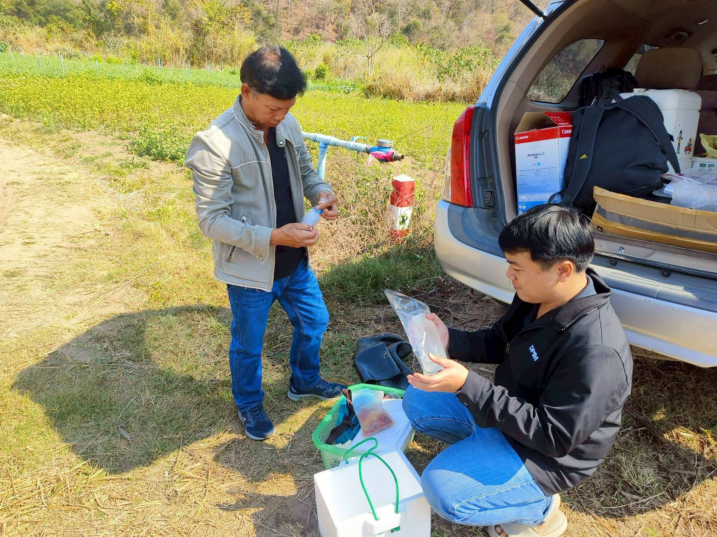 กพร. ร่วมตรวจสอบแร่ของกลางที่ตกเป็นของแผ่นดินในเขตพื้นที่ ต.เมืองแปง อ.ปาย จ.แม่ฮ่องสอน