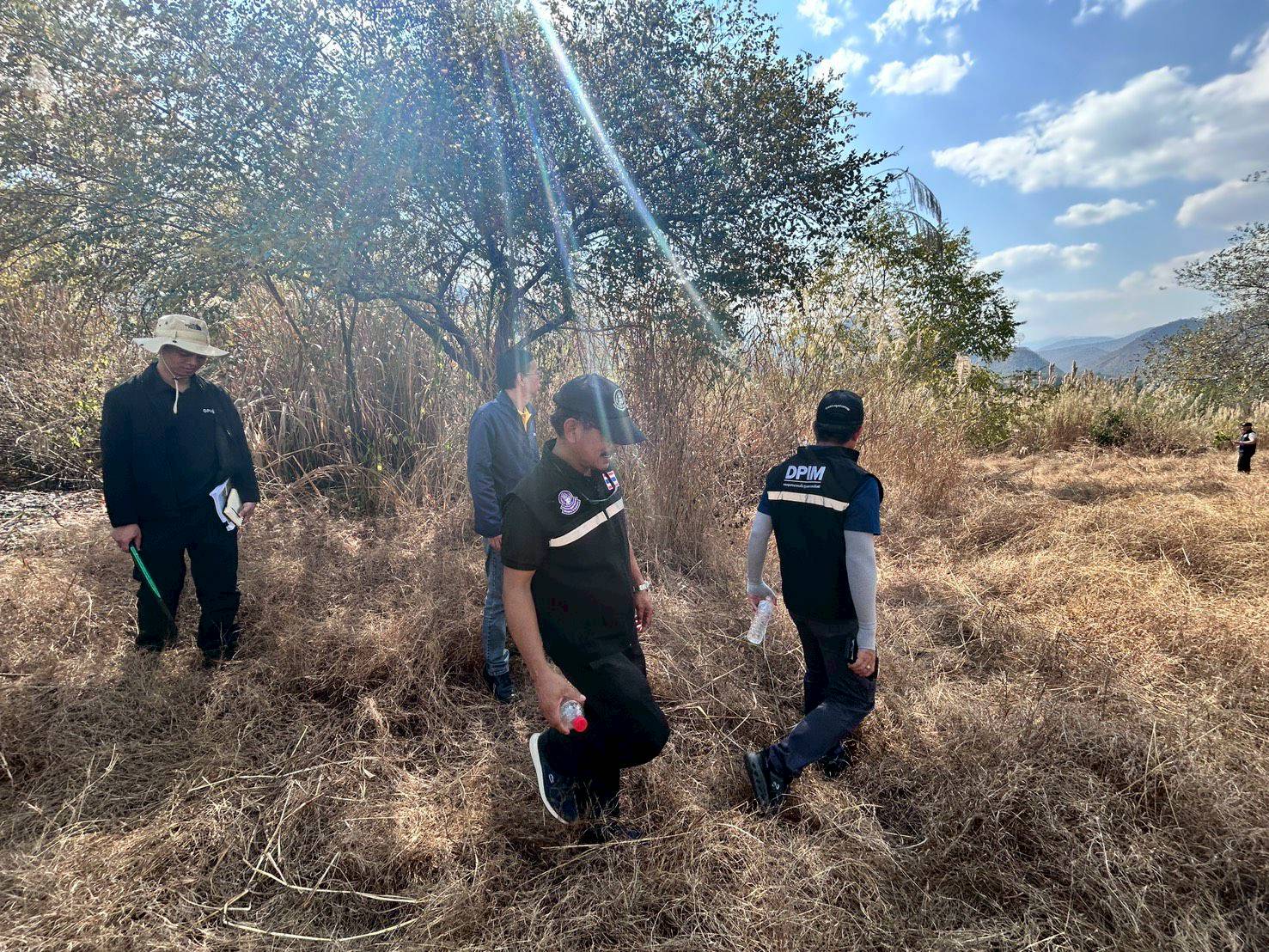 กพร. ร่วมตรวจสอบแร่ของกลางที่ตกเป็นของแผ่นดินในเขตพื้นที่ ต.เมืองแปง อ.ปาย จ.แม่ฮ่องสอน